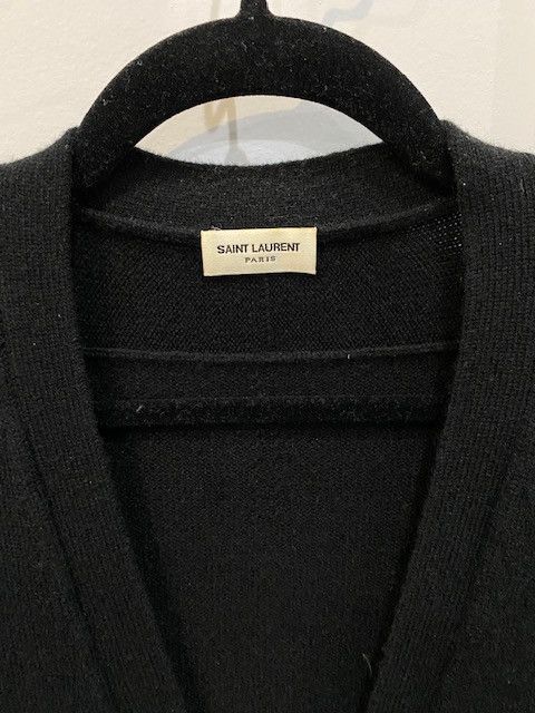 Saint Laurent Paris Saint Laurent 100% Cashmere Cardigan by Hedi Slimane Size US M / EU 48-50 / 2 - 3 Thumbnail