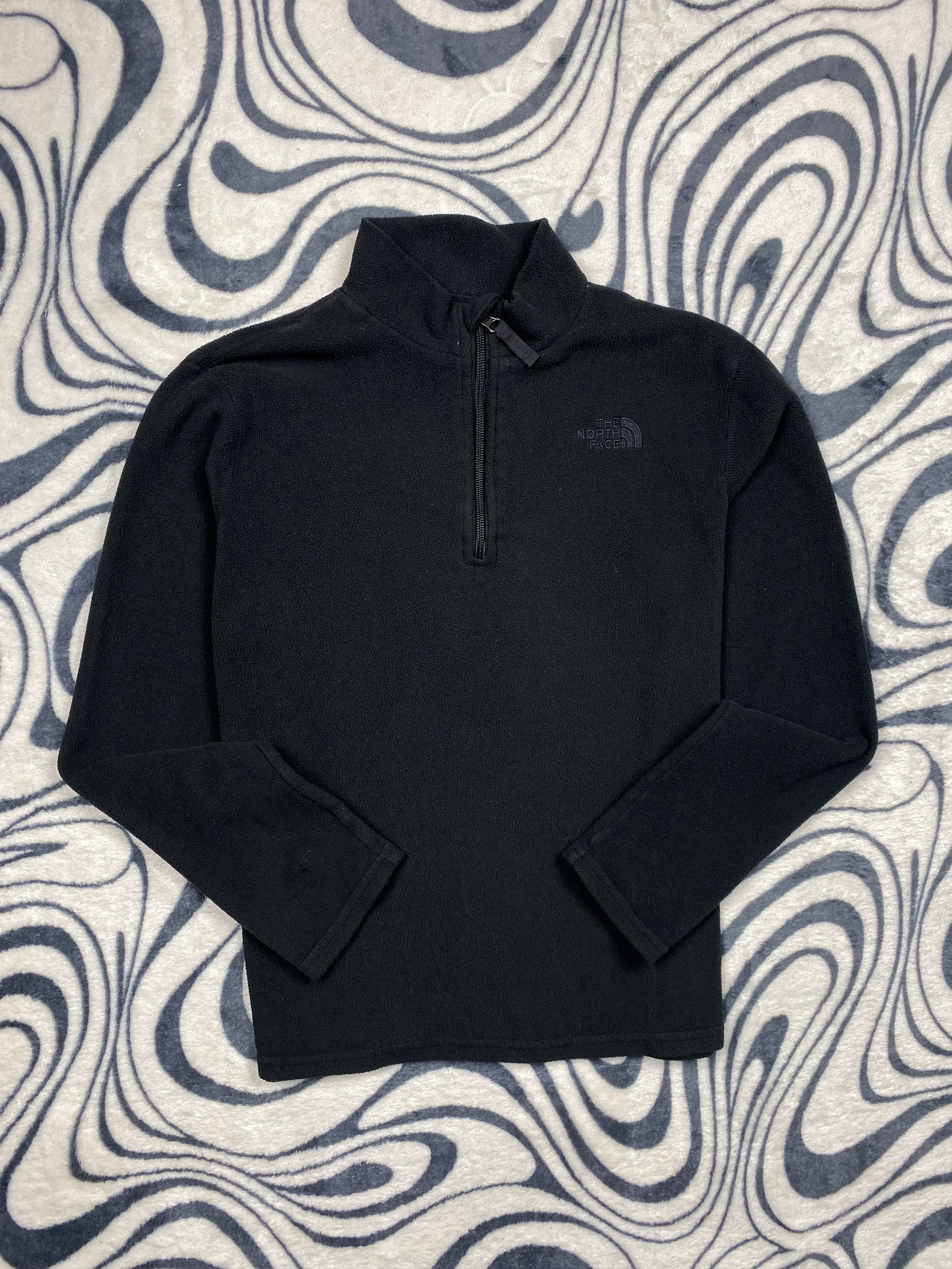 The North Face × Vintage The North Face Vintage Fleece Jacket 1\4 Zip Size S / US 4 / IT 40 - 1 Thumbnail