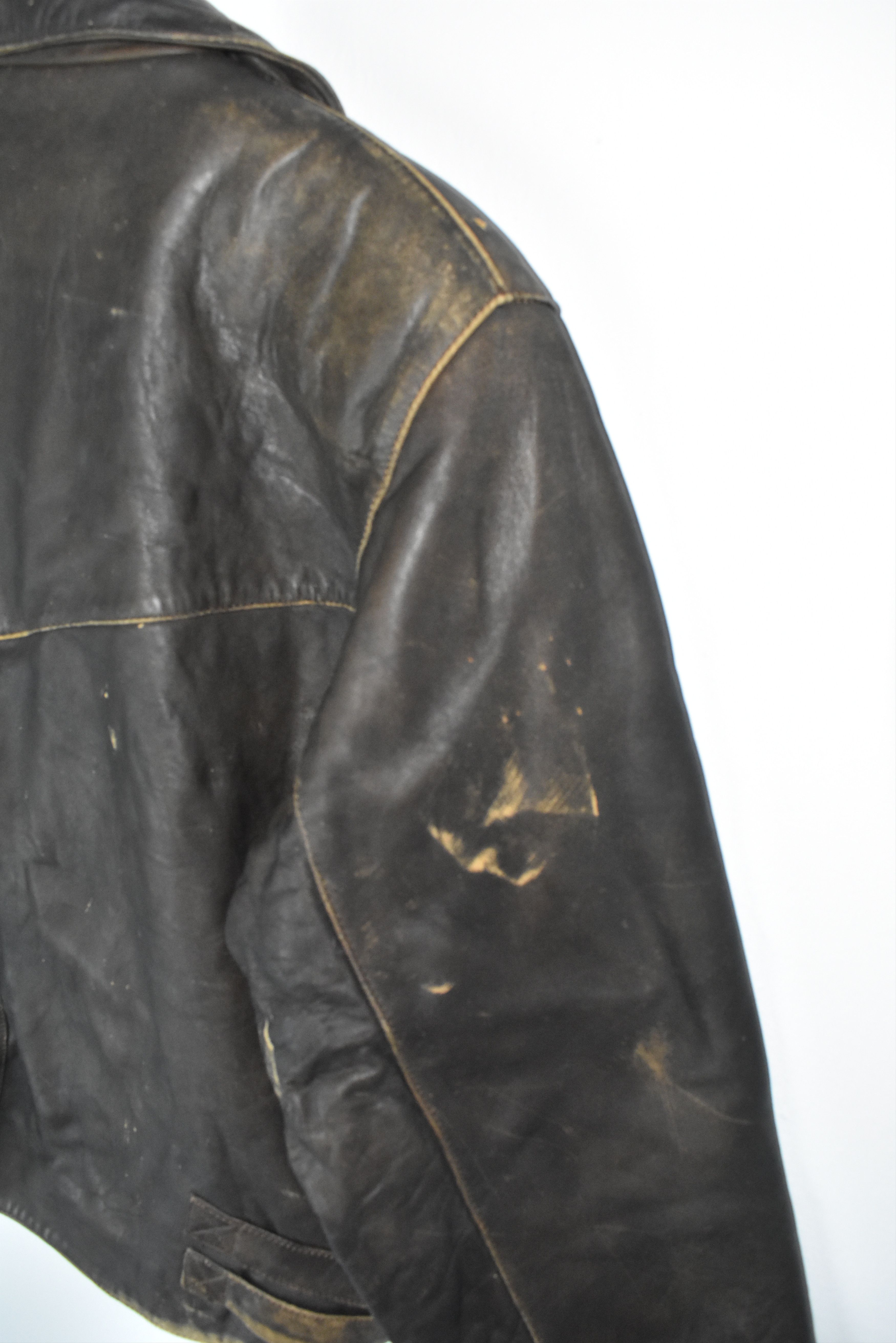 Harley Davidson × Vintage A006 Harley Davidson Motorcycle Leather Jacket Like Perfecto Size US M / EU 48-50 / 2 - 7 Thumbnail
