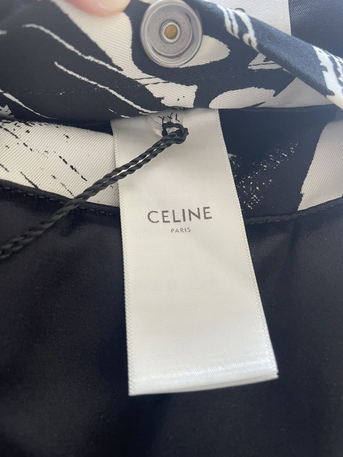 Celine × Hedi Slimane $4k Celine by Hedi Slimane x Christian Marclay Teddy Bomber Size 3XL / US 20-22 - 16 Thumbnail