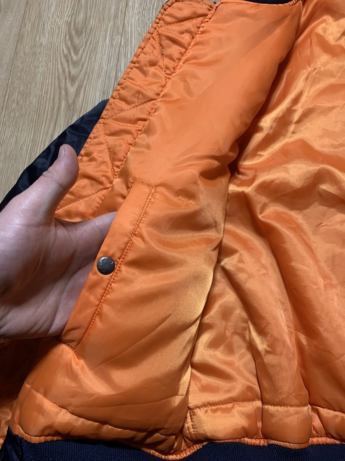 Avirex 💣 AVIREX USA Bomber Jacket Military Size US M / EU 48-50 / 2 - 8 Thumbnail