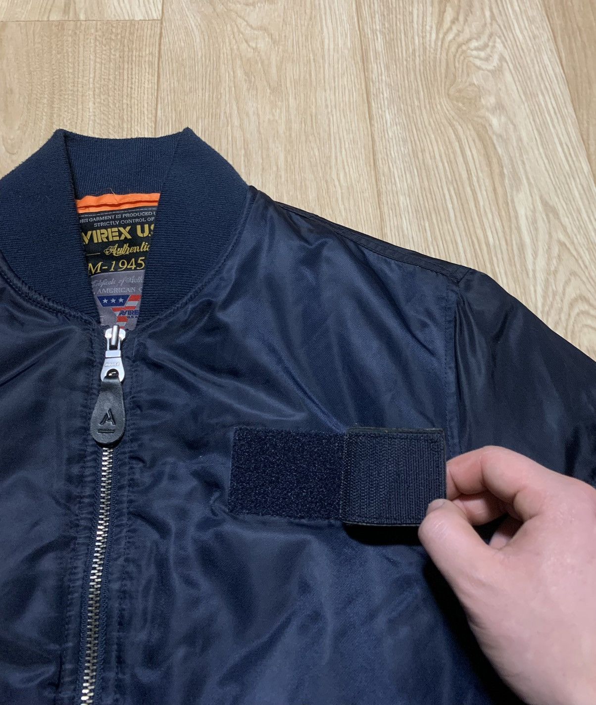 Avirex 💣 AVIREX USA Bomber Jacket Military Size US M / EU 48-50 / 2 - 4 Thumbnail