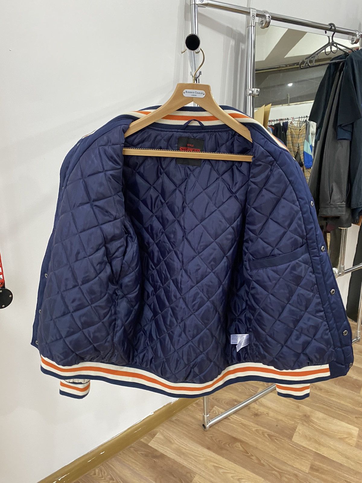 Japanese Brand Stranger Things Original Netflix Product Bomber Jacket L Size US L / EU 52-54 / 3 - 10 Thumbnail