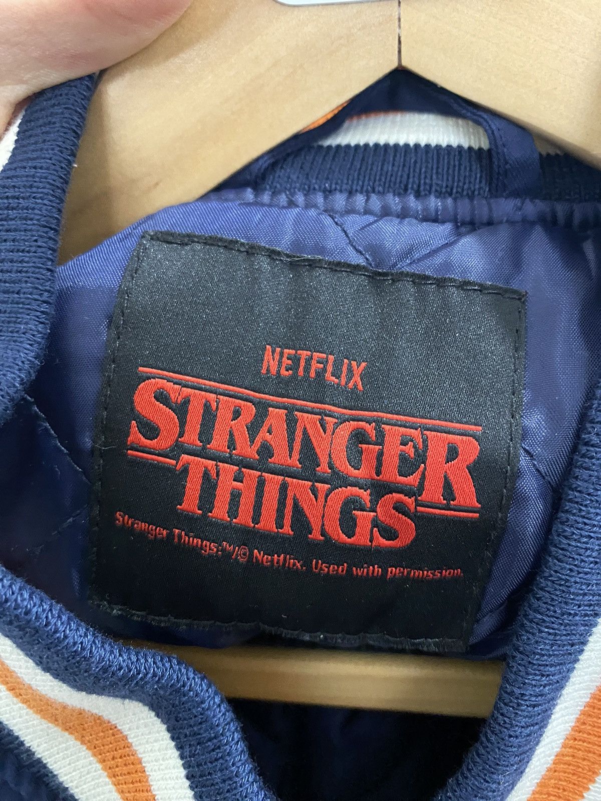Japanese Brand Stranger Things Original Netflix Product Bomber Jacket L Size US L / EU 52-54 / 3 - 9 Thumbnail