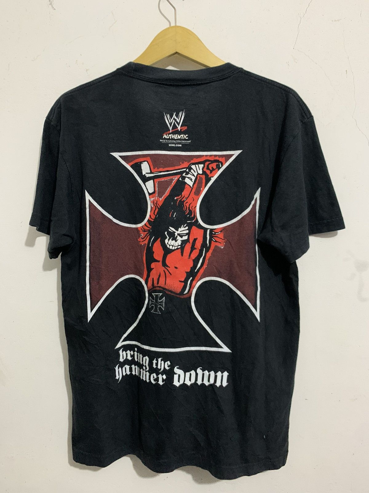 Vintage × WWE × WWF 💸BINDINGOFFER💸Vintage triple h 2005 tee Size US L / EU 52-54 / 3 - 1 Thumbnail