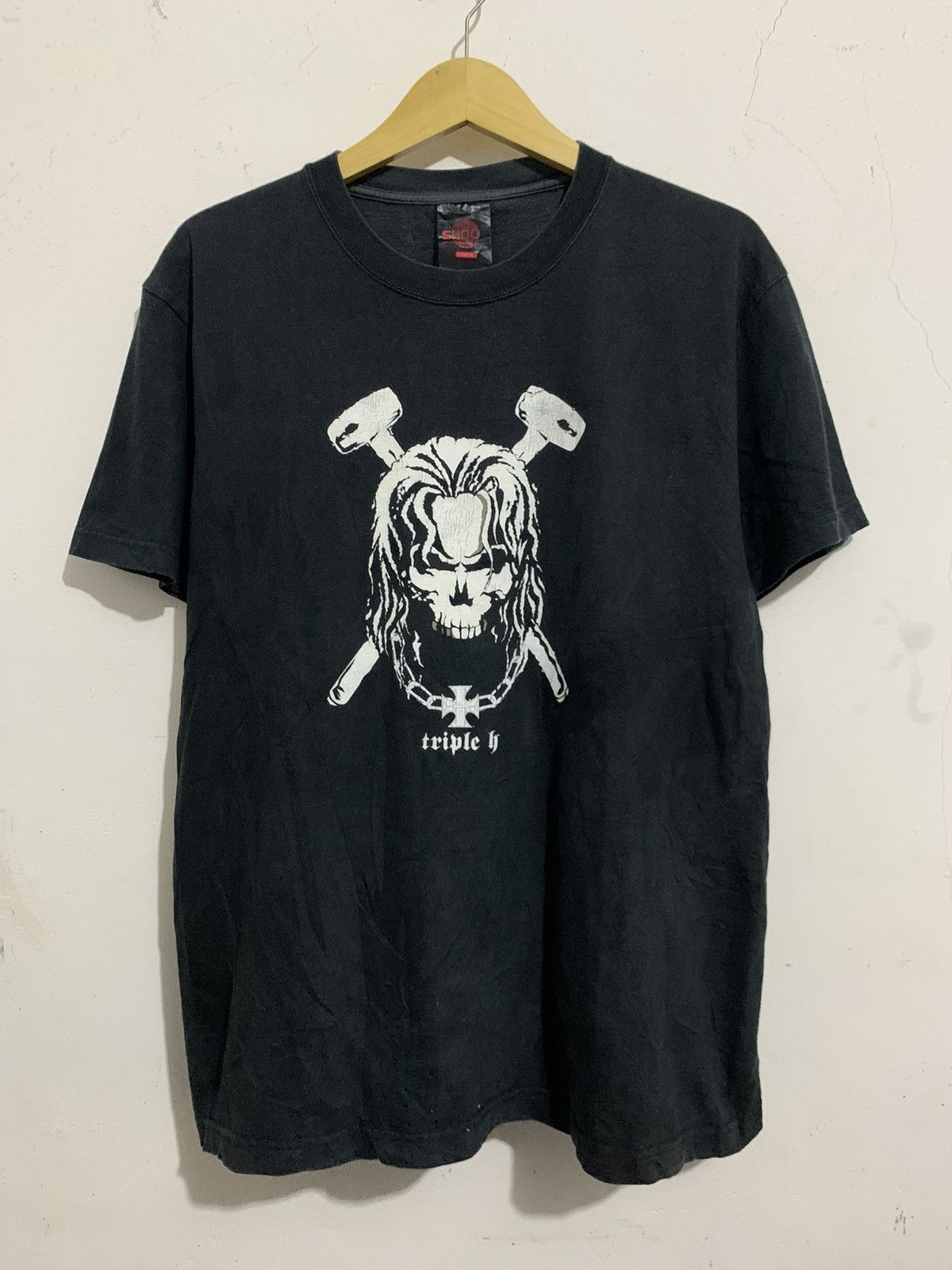 Vintage × WWE × WWF 💸BINDINGOFFER💸Vintage triple h 2005 tee Size US L / EU 52-54 / 3 - 2 Thumbnail