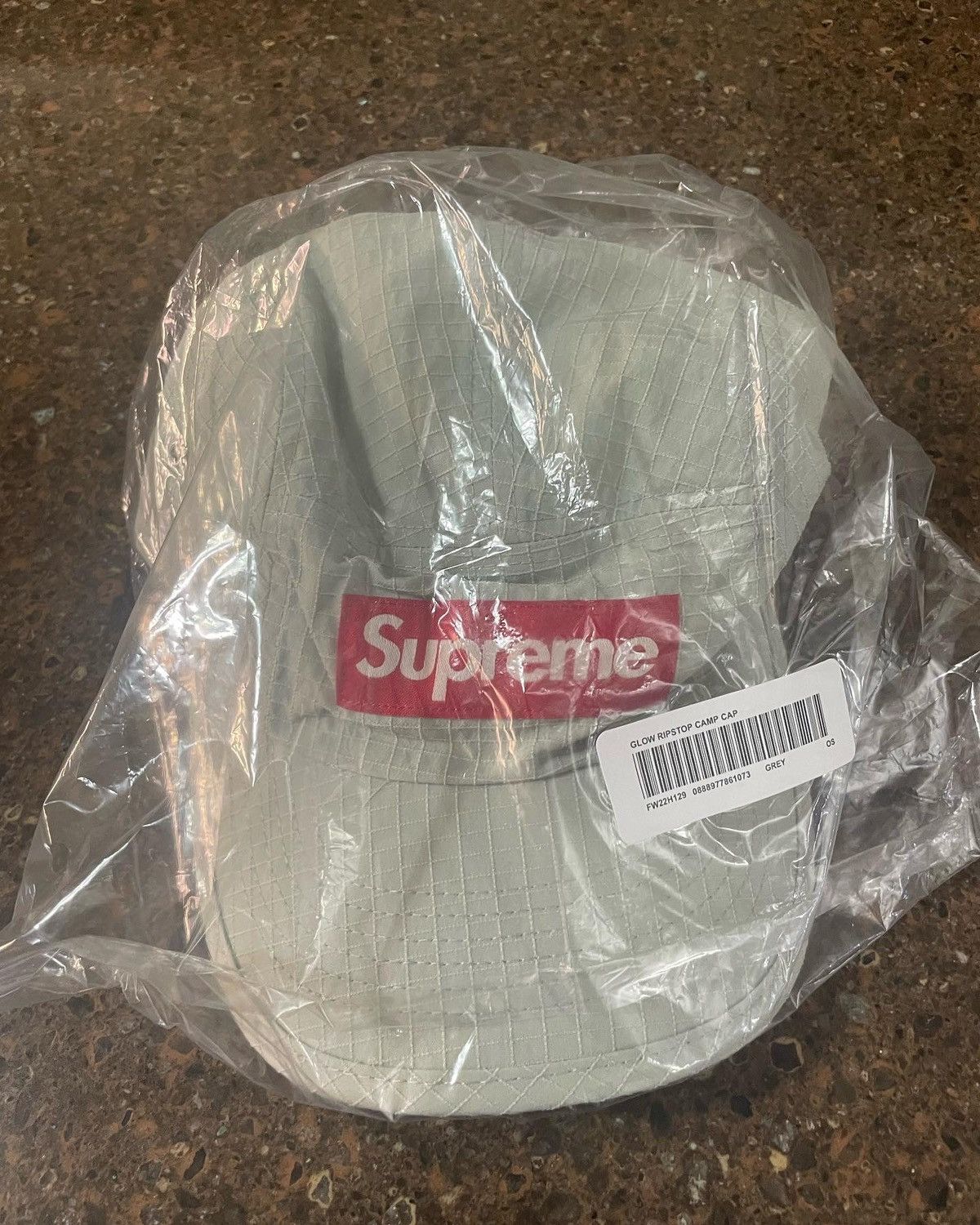 Supreme Glow Ripstop Camp Cap (FW22) Green