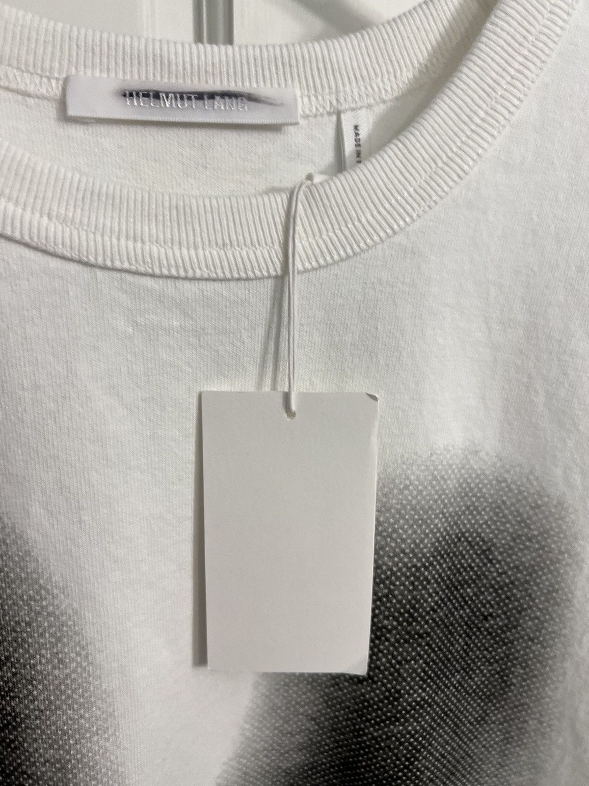 Helmut Lang Helmut Lang Blurred T shirt size medium Size US M / EU 48-50 / 2 - 2 Thumbnail