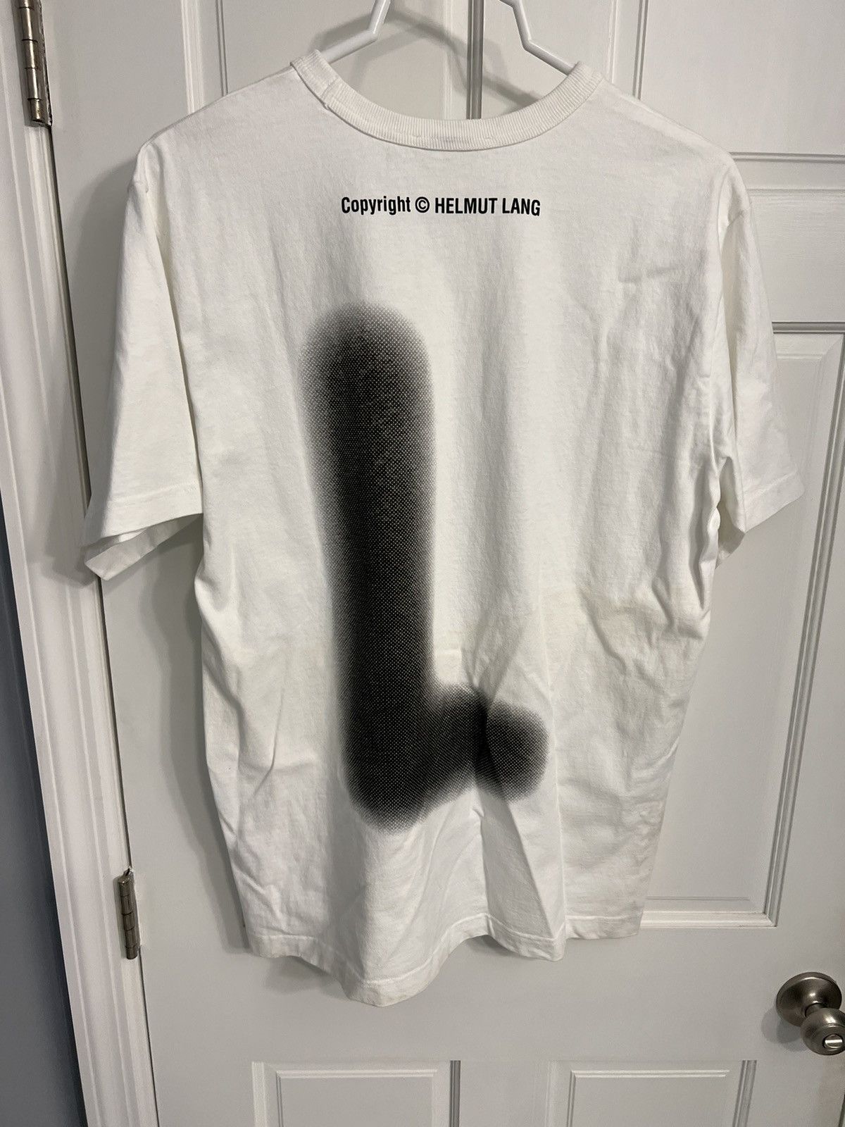 Helmut Lang Helmut Lang Blurred T shirt size medium Size US M / EU 48-50 / 2 - 5 Thumbnail
