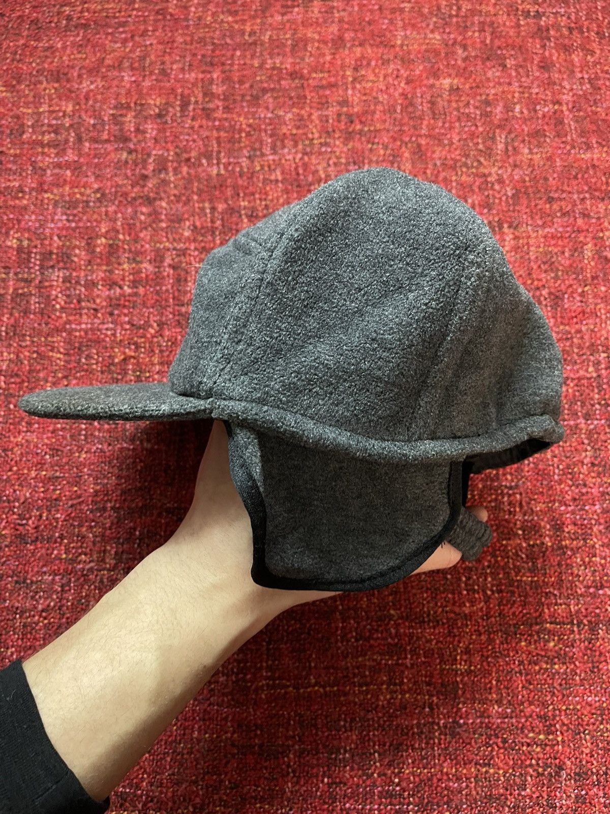 Japanese Brand × Vintage Millennium 2000 vintage y2k fleece cap Size 32 - 7 Thumbnail