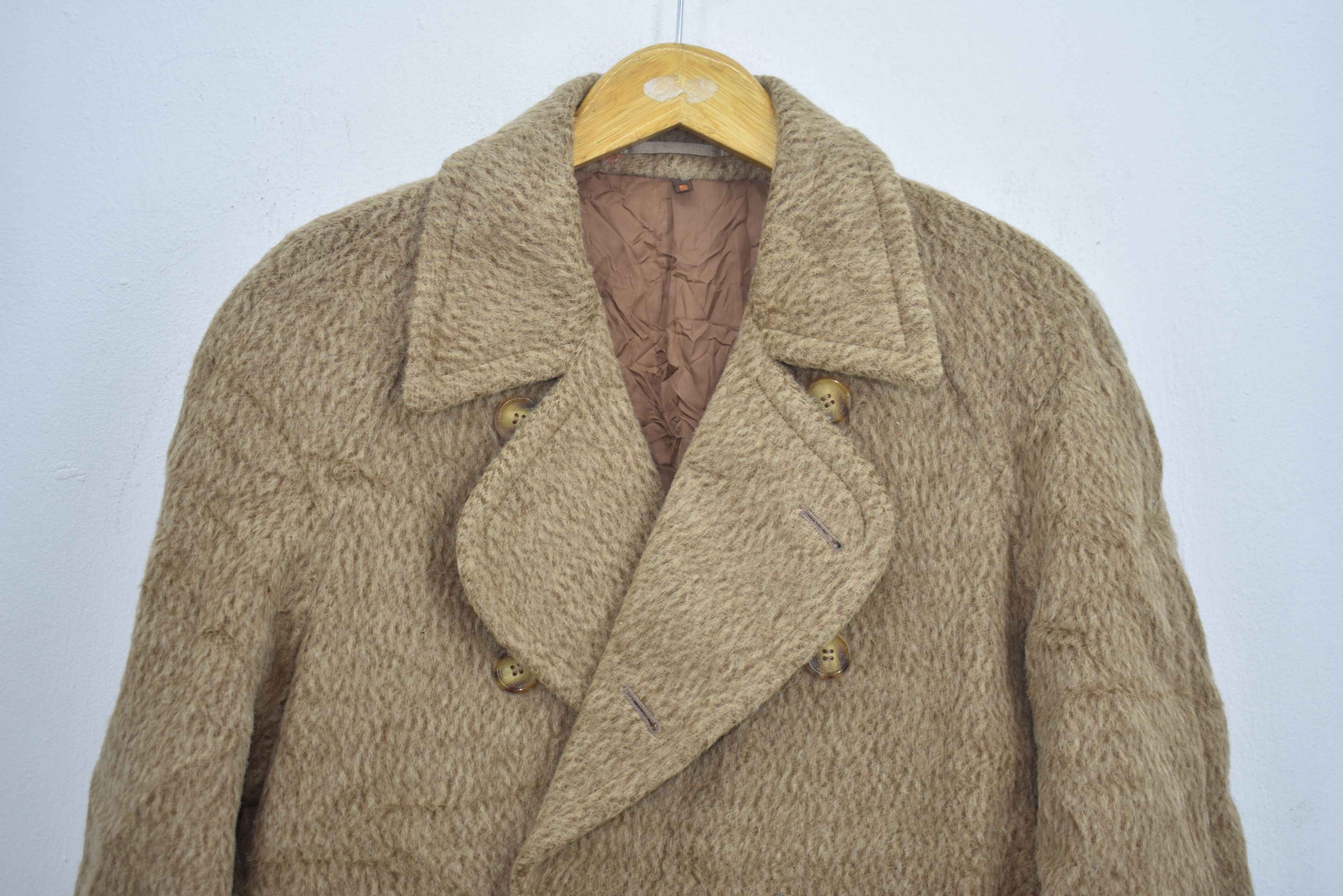 Vintage × Yves Saint Laurent A037 Vintage YSL Wool Trench Coat / Long Coat Size US S / EU 44-46 / 1 - 2 Thumbnail
