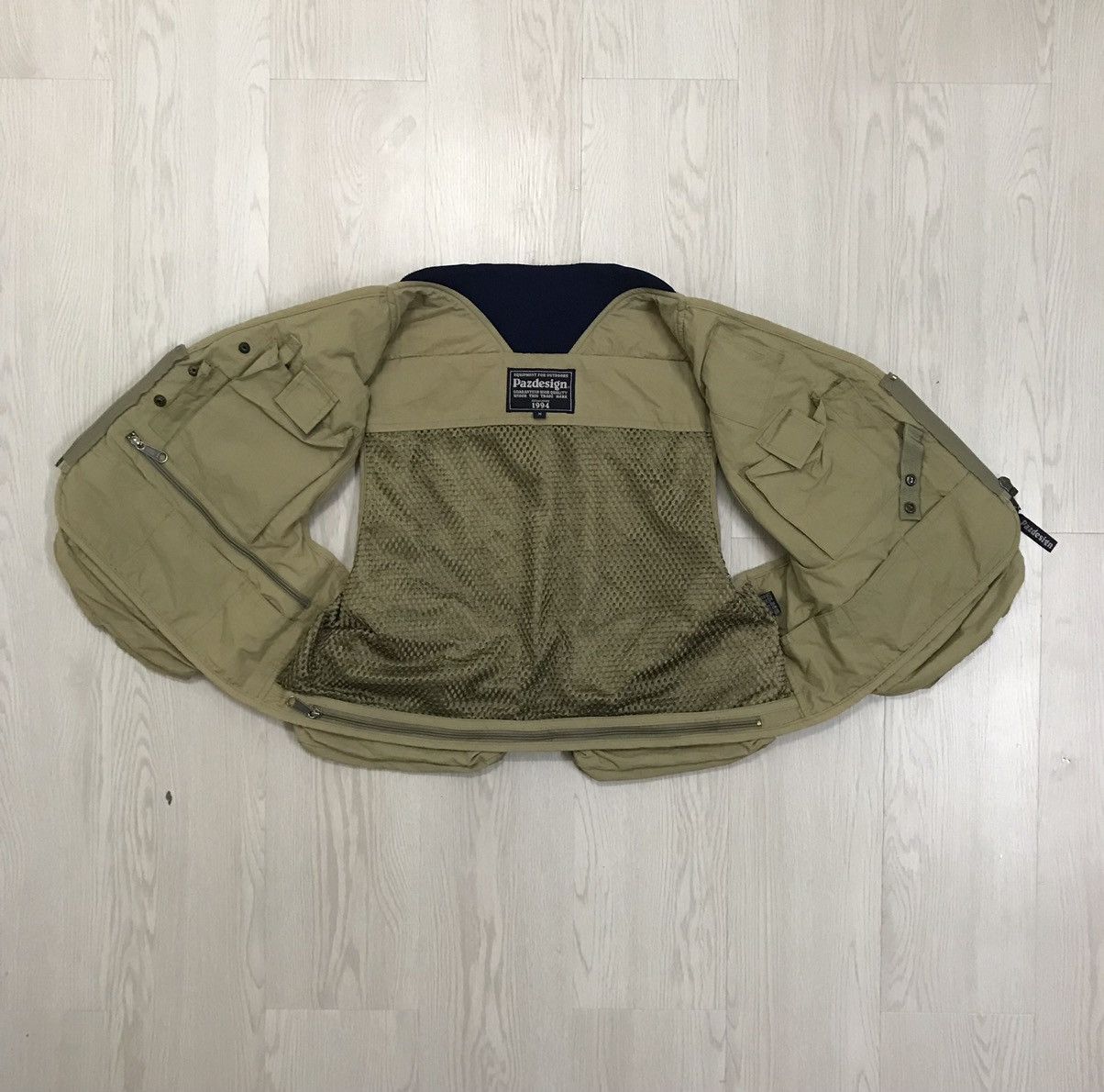 Japanese Brand × Vintage Vintage Pazdesign Japan Tactical Vest Monkey Pocket Vest Size US M / EU 48-50 / 2 - 10 Thumbnail
