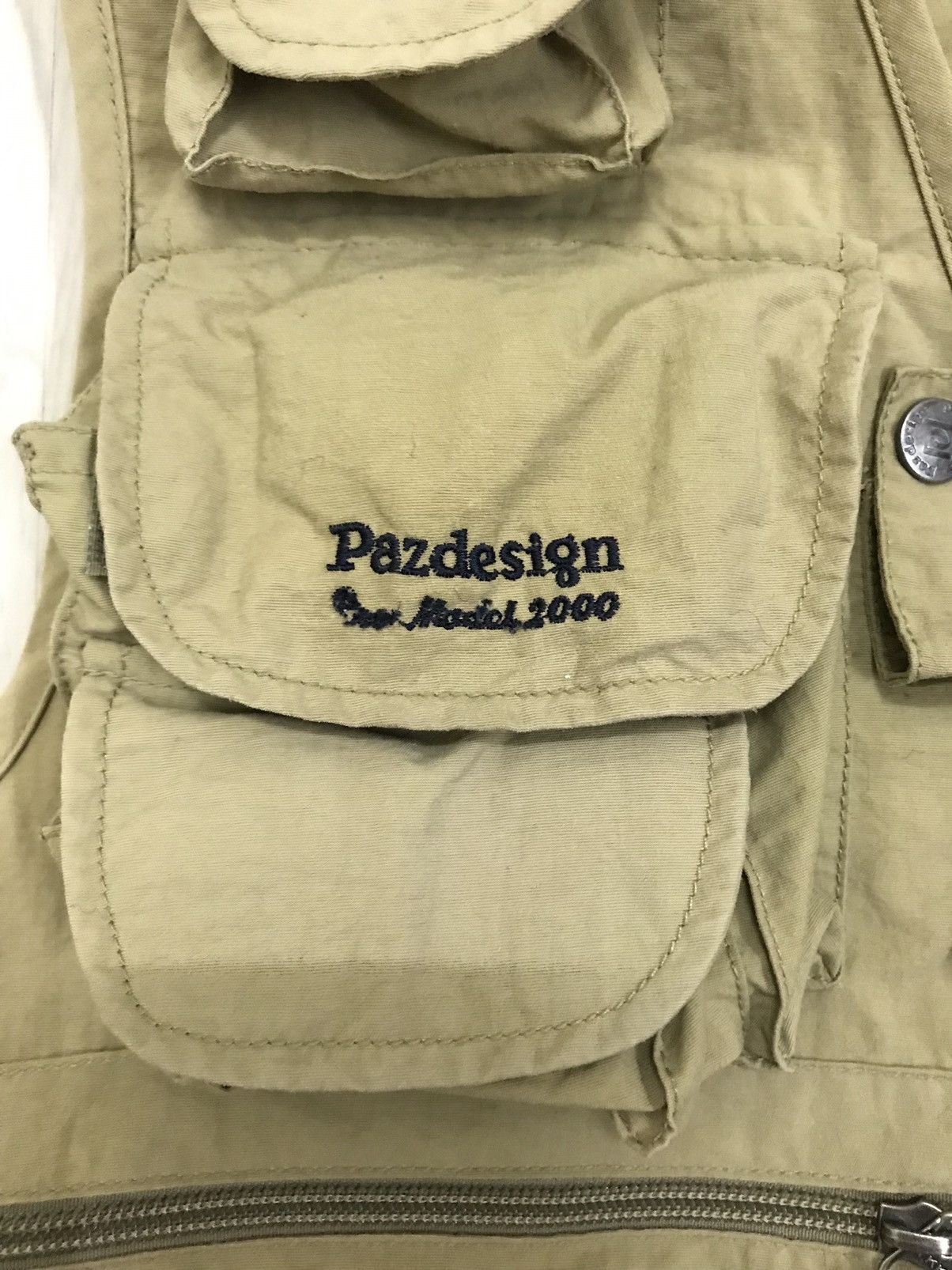 Japanese Brand × Vintage Vintage Pazdesign Japan Tactical Vest Monkey Pocket Vest Size US M / EU 48-50 / 2 - 8 Thumbnail