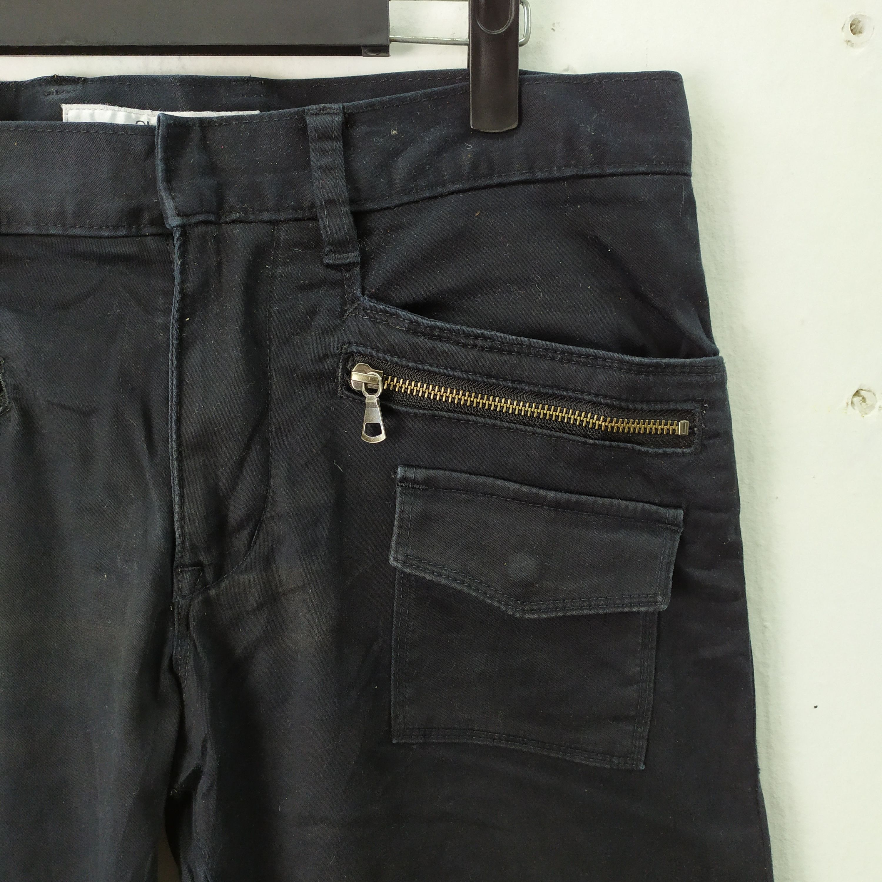 Japanese Brand Japanese brand Black Cargo Pants Zipper Multipocket Size US 32 / EU 48 - 6 Thumbnail