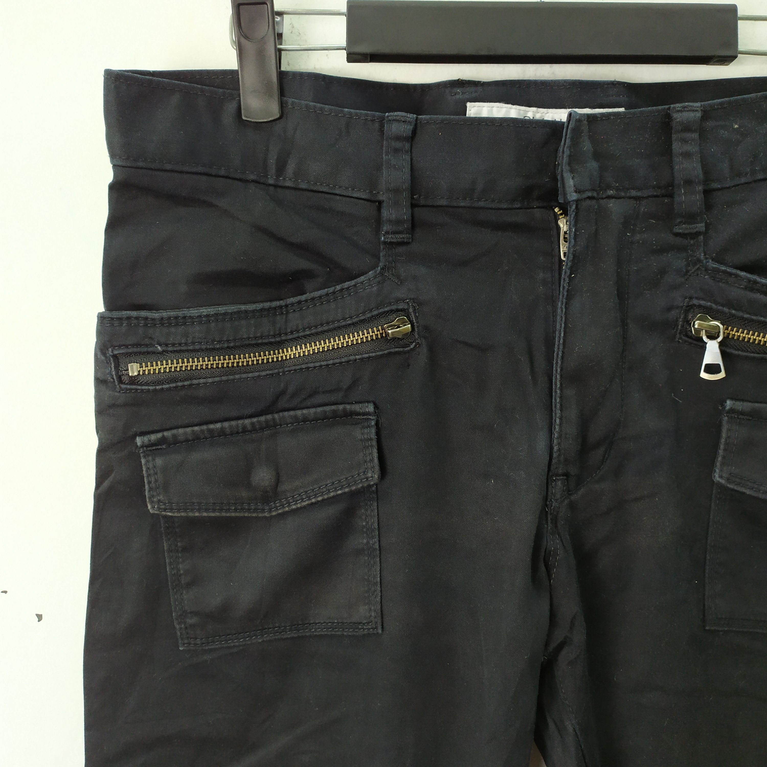 Japanese Brand Japanese brand Black Cargo Pants Zipper Multipocket Size US 32 / EU 48 - 5 Thumbnail