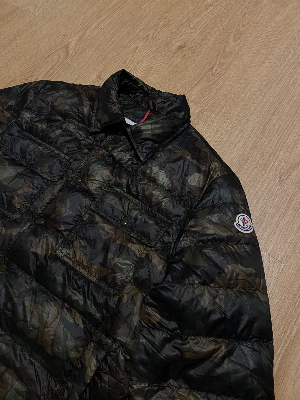 Moncler Moncler camouflage lightweight down jacket Size US M / EU 48-50 / 2 - 2 Thumbnail