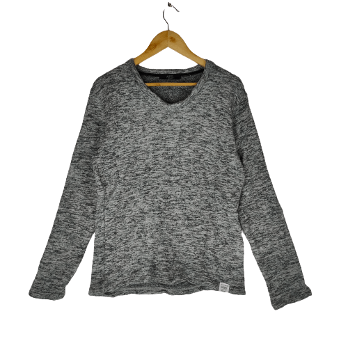 Japanese Brand AZUL BY MOUSSY Fleece Inside Long Sleeve Sweatshirt Size US M / EU 48-50 / 2 - 1 Thumbnail