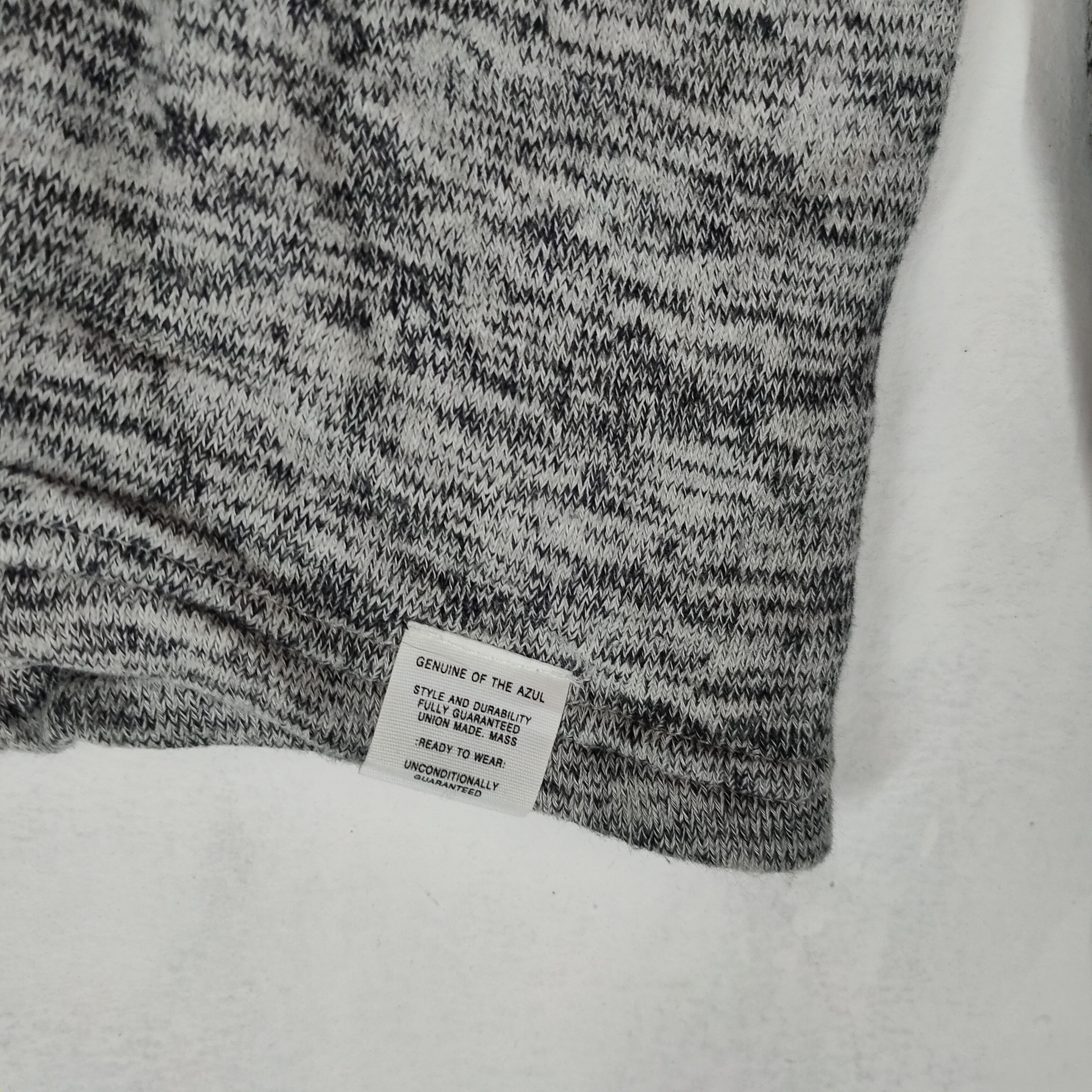 Japanese Brand AZUL BY MOUSSY Fleece Inside Long Sleeve Sweatshirt Size US M / EU 48-50 / 2 - 3 Thumbnail