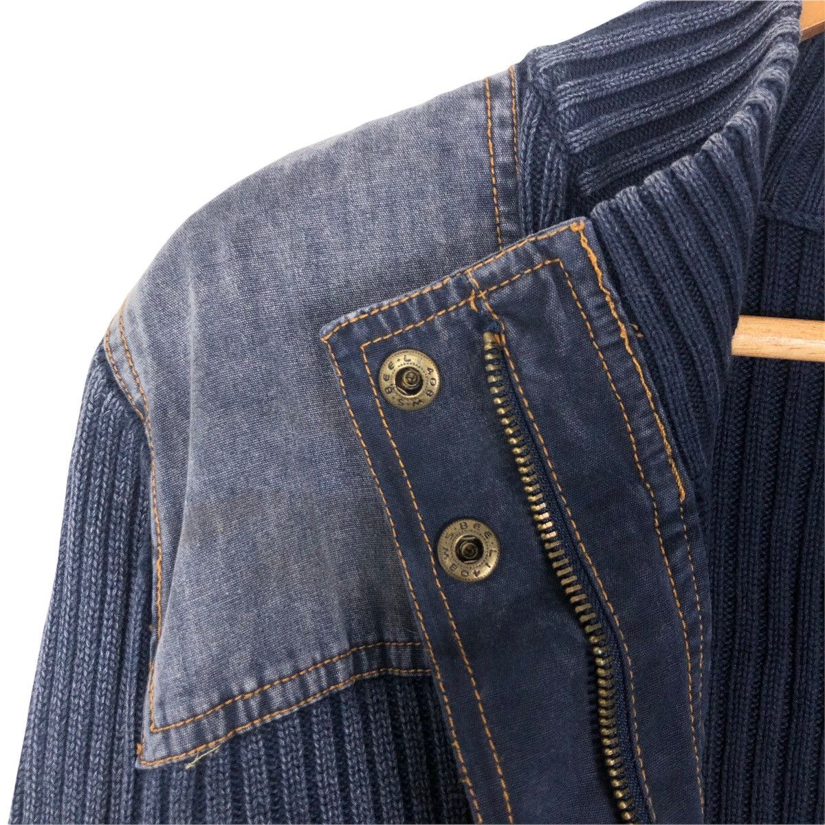 Japanese Brand Vintage Ramlossa Turtleneck Knitted Sweater Zip Up Military Size US S / EU 44-46 / 1 - 11 Thumbnail