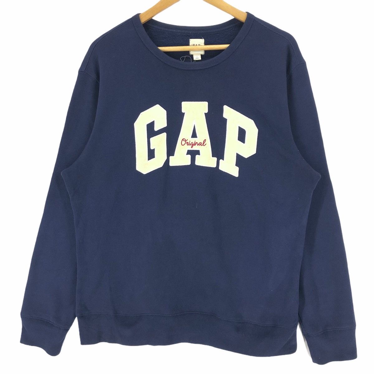 Gap Vintage GAP Crewneck Sweatshirt Big Logo Embroidery Size US L / EU 52-54 / 3 - 1 Thumbnail