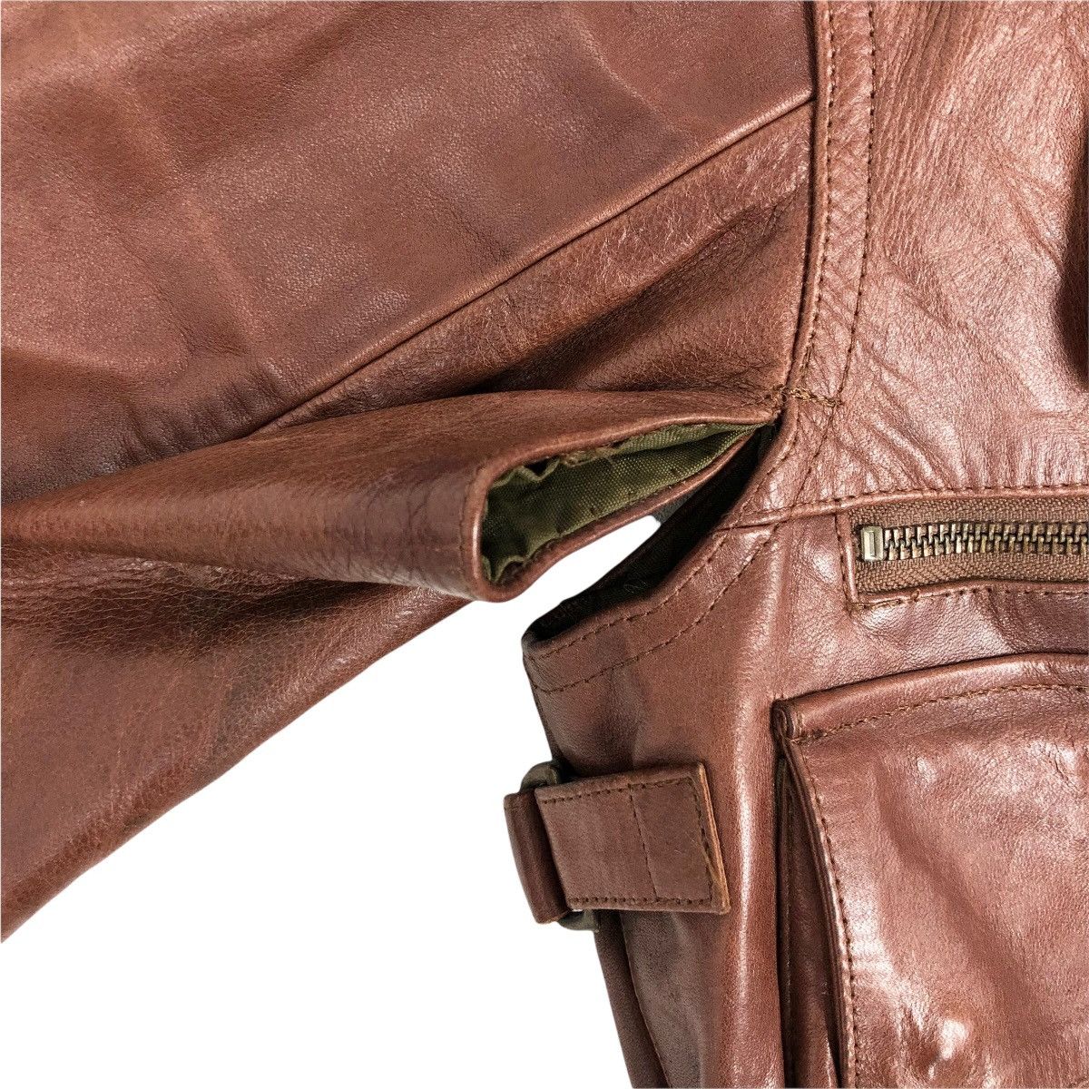 Japanese Brand Vintage Harold’s Gear Haroruzugia Berry Short Leather Jacket Size US S / EU 44-46 / 1 - 9 Thumbnail