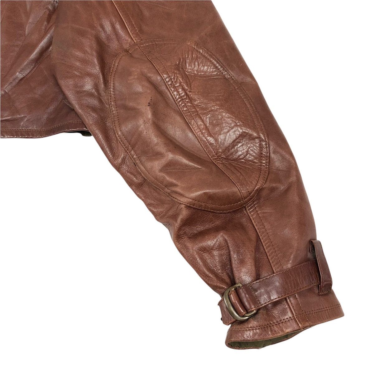 Japanese Brand Vintage Harold’s Gear Haroruzugia Berry Short Leather Jacket Size US S / EU 44-46 / 1 - 18 Thumbnail