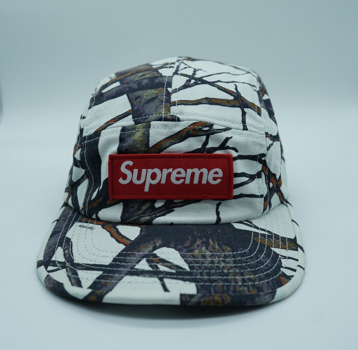 Supreme Supreme FW12 White Real Tree Camo Camp Cap | Grailed