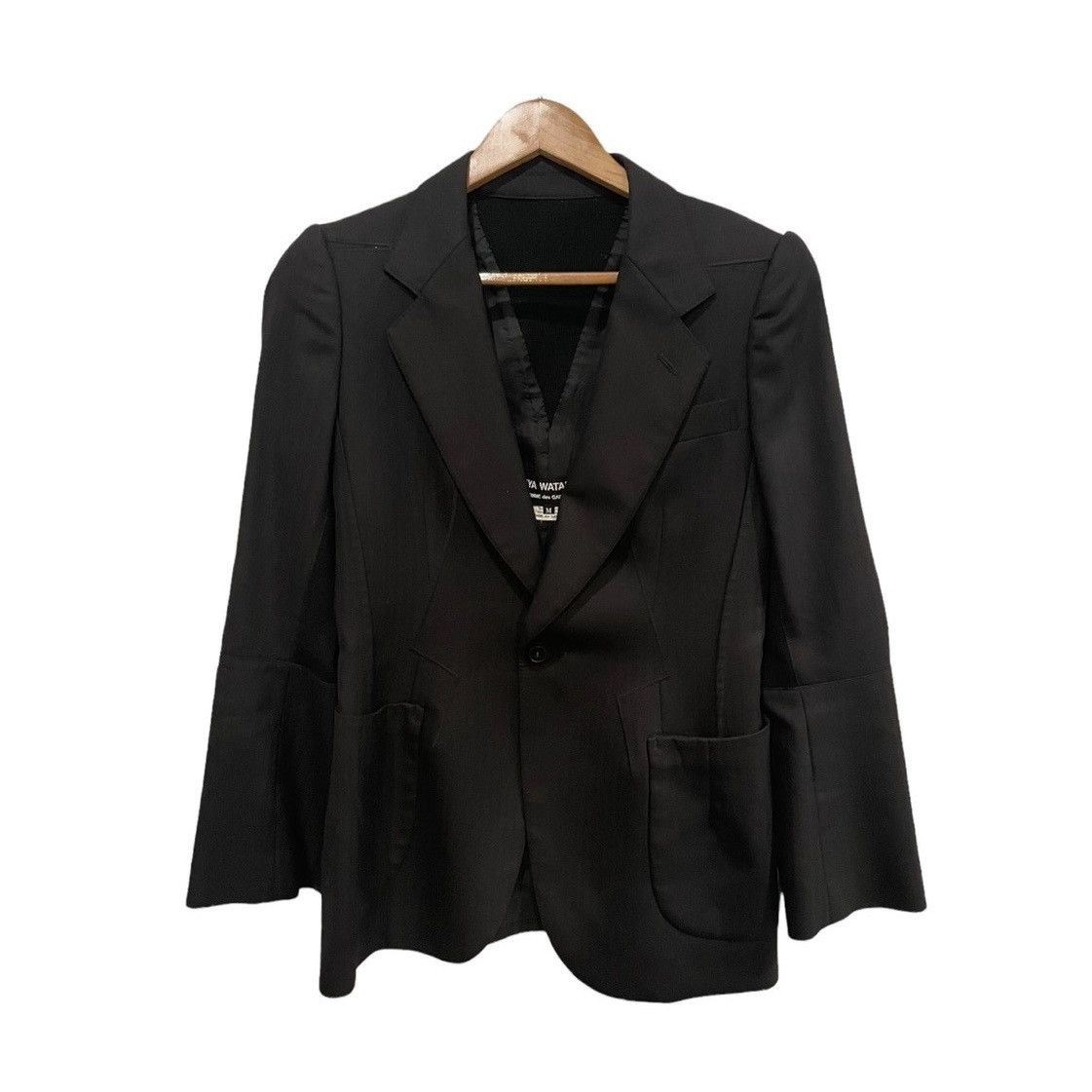 Junya Watanabe x Comme Des garçons black panel blazer
