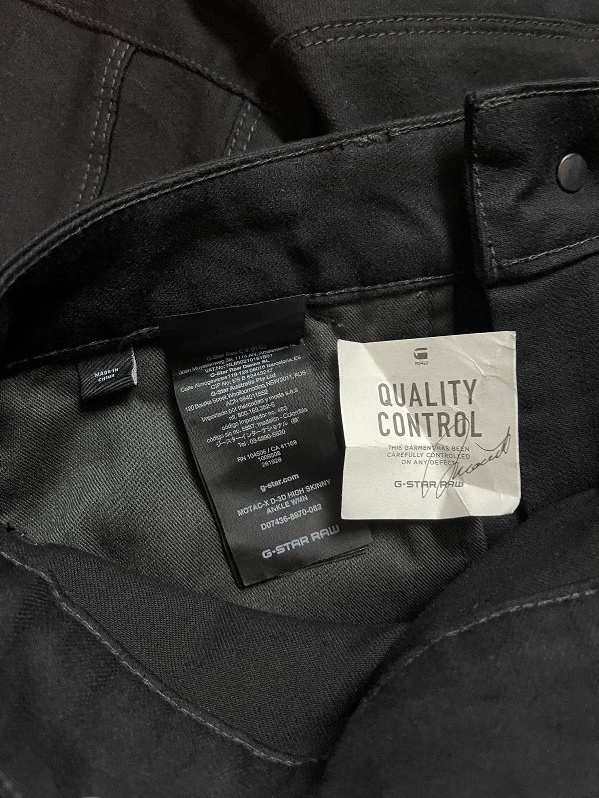 G-Star G Star Raw biker jeans Size 30" / US 8 / IT 44 - 7 Thumbnail