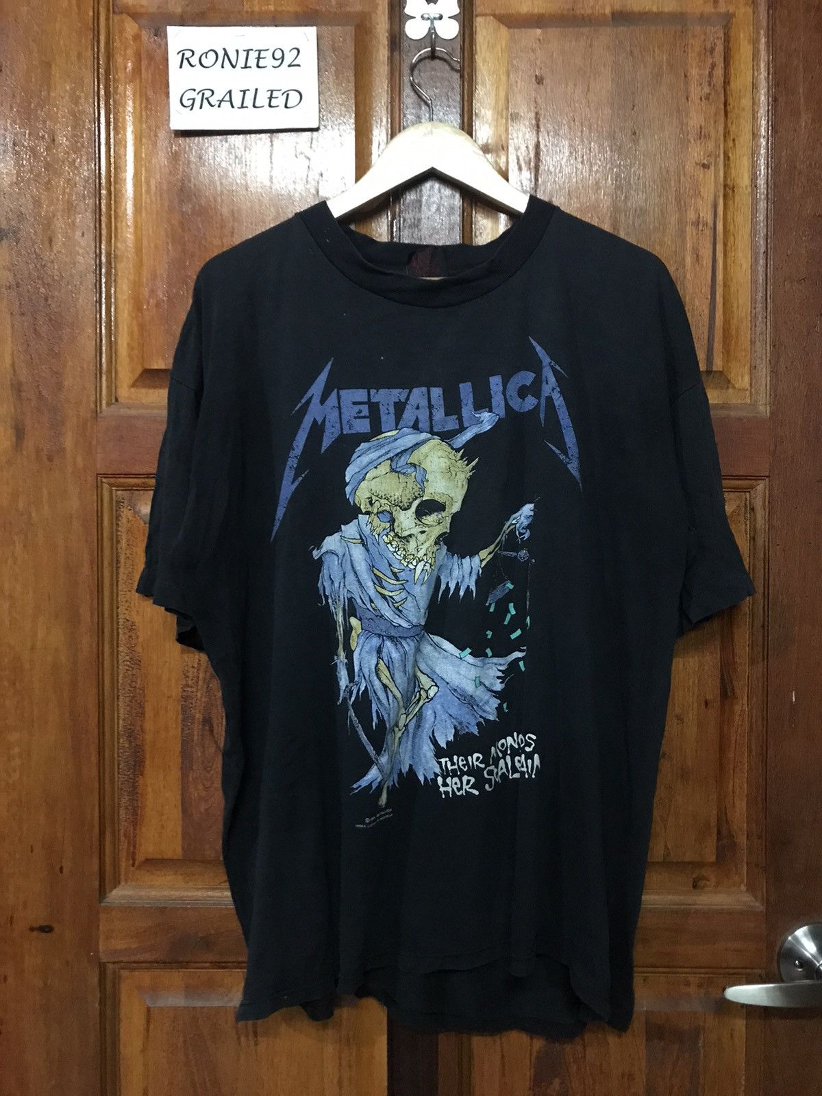 Vintage 🔥TRULY FADED ITEM VINTAGE 1989 METALLICA | Grailed