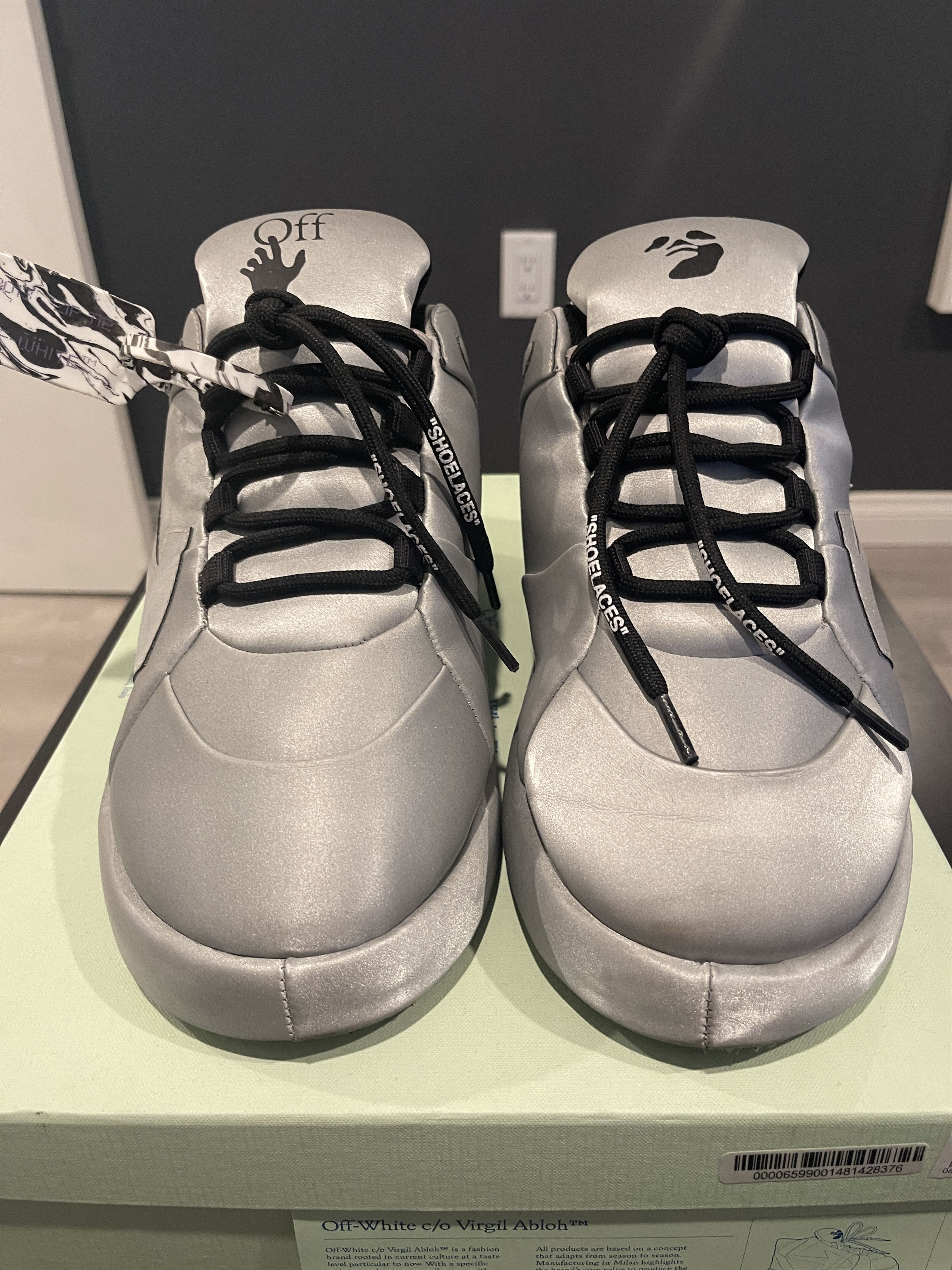 Off-White Off-White Womens Bump Sneaker Size 9 USA - 39 EUR Size US 9 / IT 39 - 1 Thumbnail