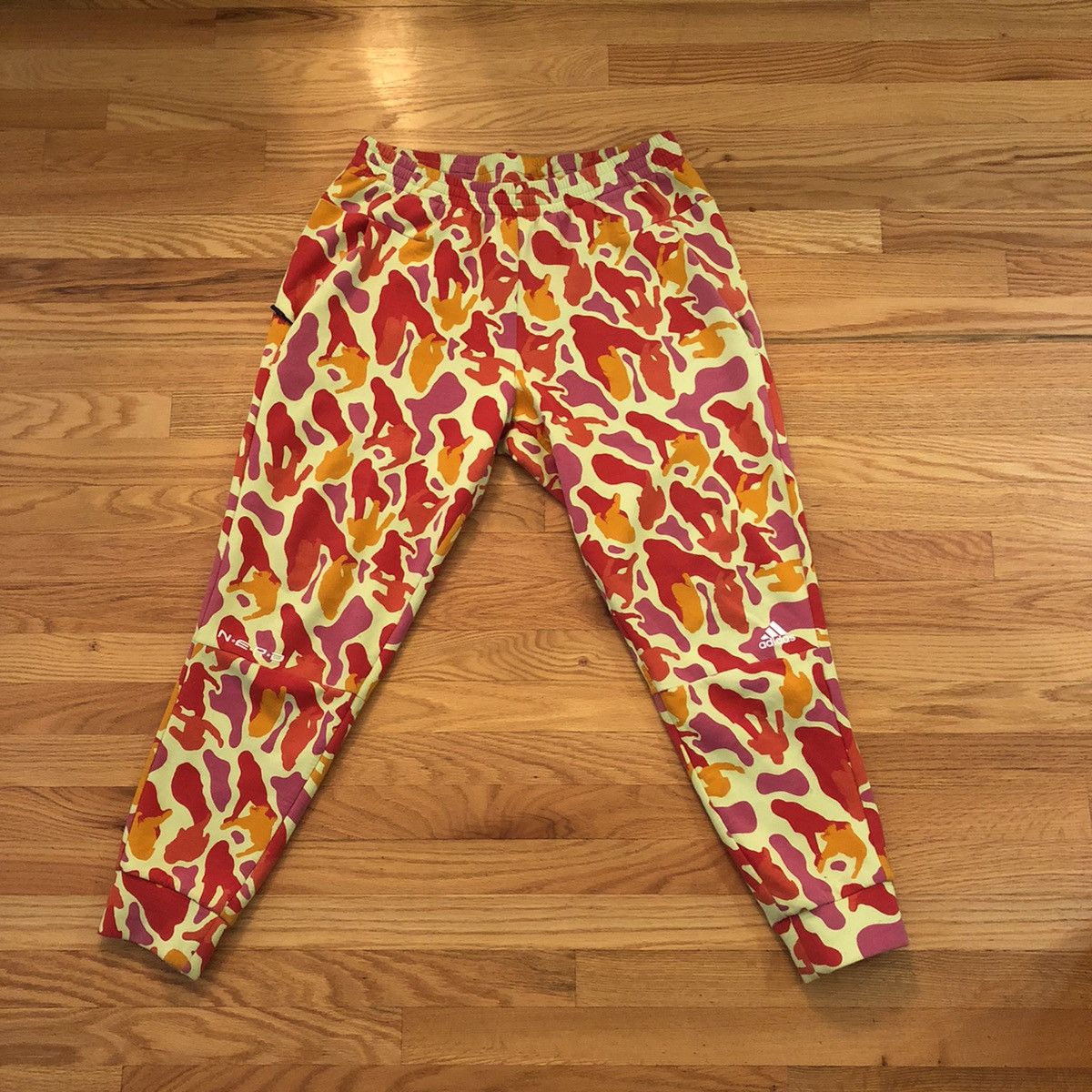 Adidas × Pharrell Sample Adidas x N.E.R.D. Camo ZNE Striker Pants Size US 33 - 1 Thumbnail
