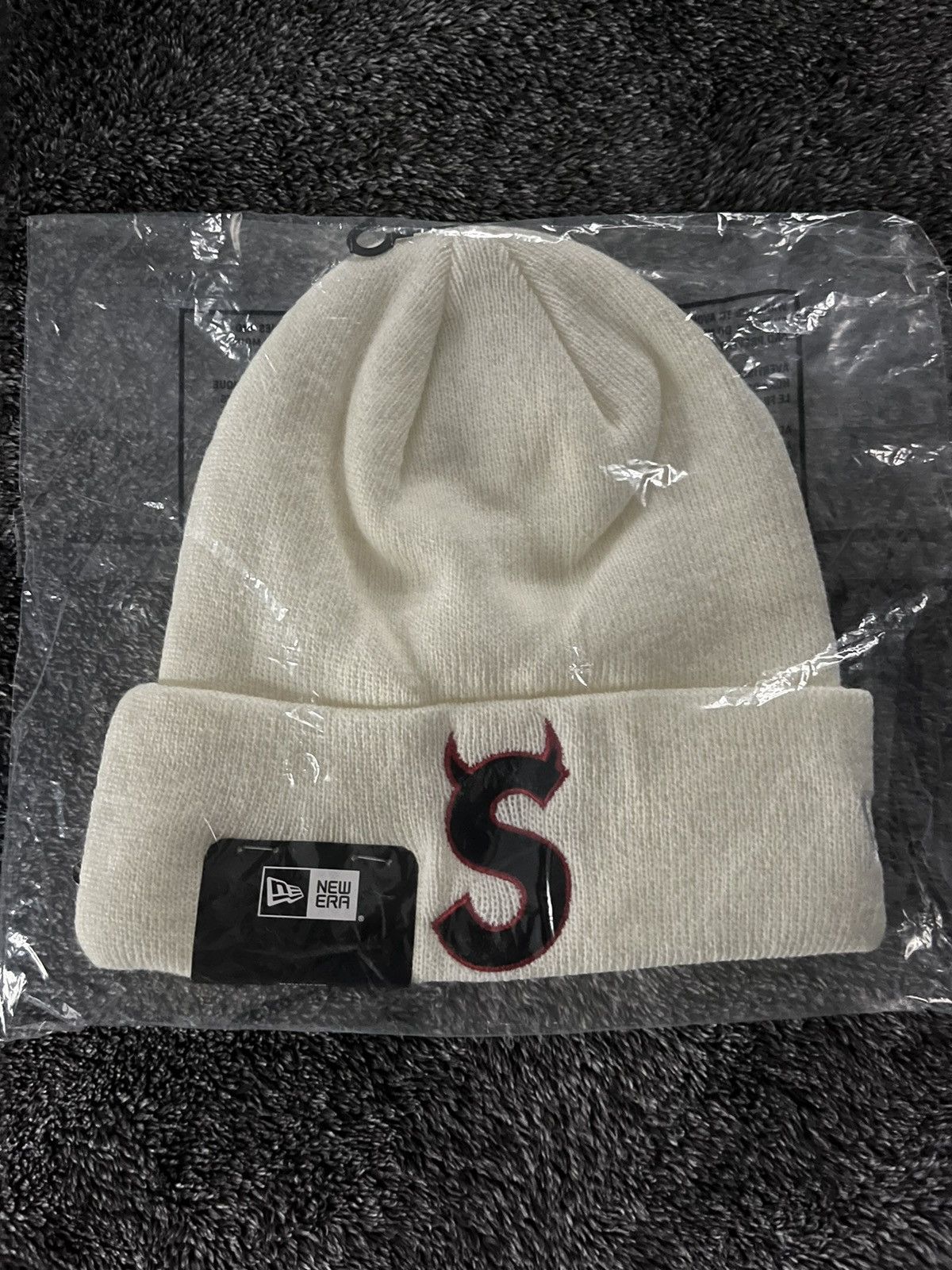 Supreme S Logo Beanie | Grailed