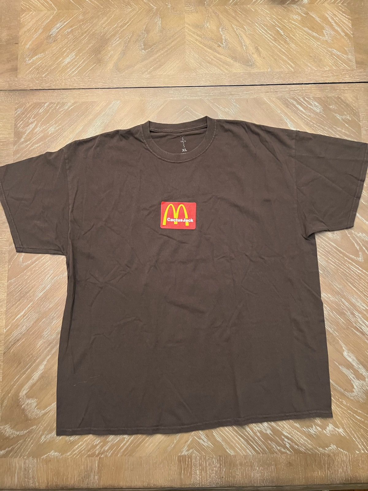 T Shirt Moschino Maglietta Travis Scott Cactus Jack McDonalds Crew - Merch Ufficiale, Tutti I Colori E Taglie, Nuova Con Etichette Trapstar Shorts - Foto 6