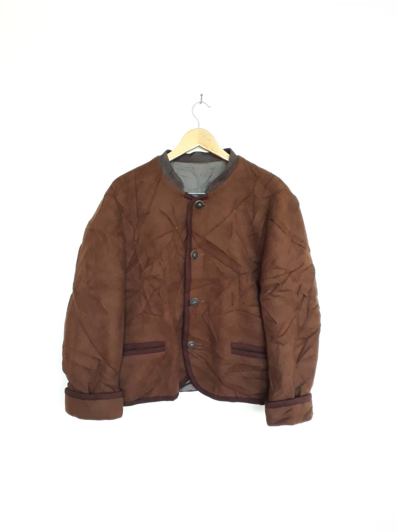 Other × Van × Vintage 💥Fainal Drop💥Van Jacket Wooden Button Wool Winter Season Size US M / EU 48-50 / 2 - 1 Thumbnail