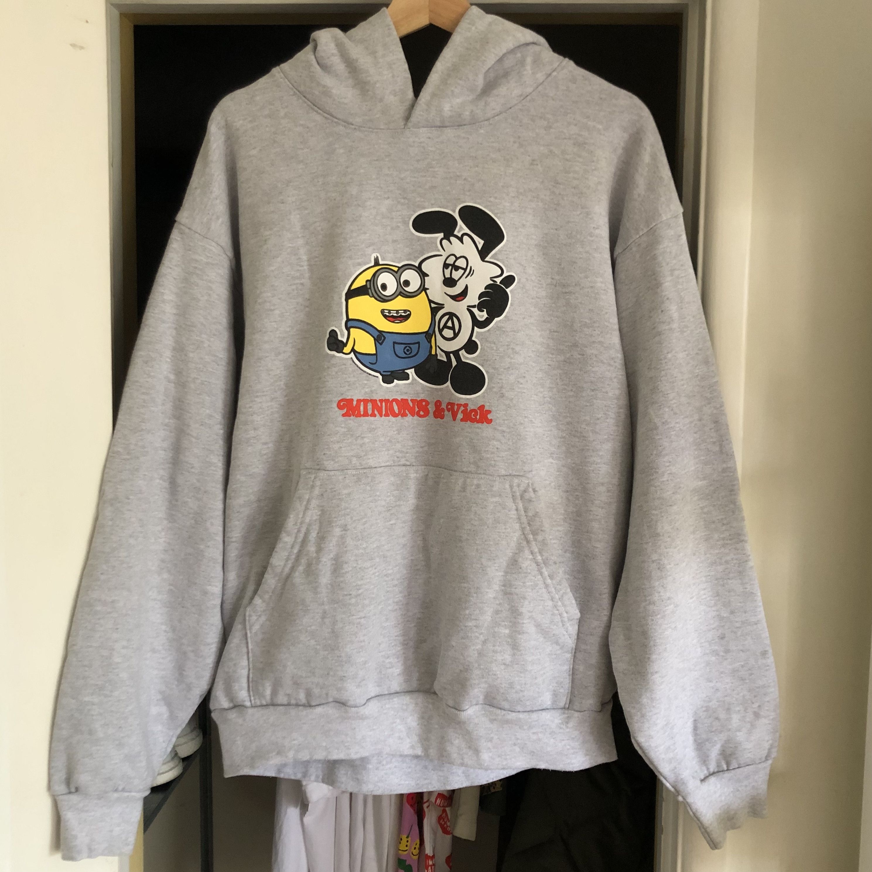 珍しい パーカー Minions GDC VERDY Hoodie Youth Wasted x パーカー ...