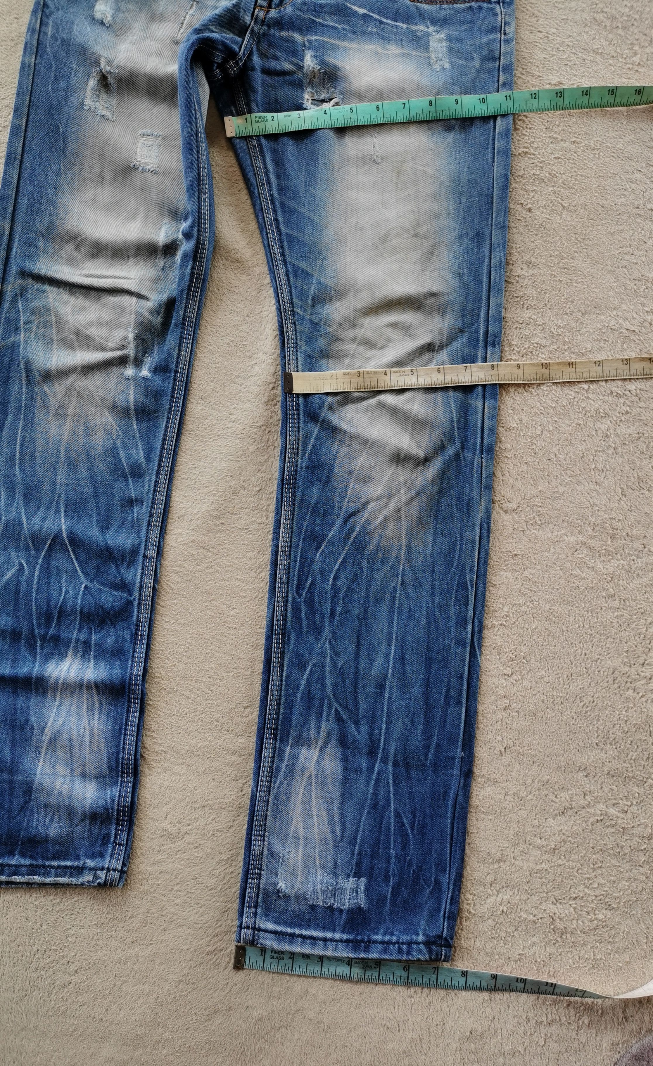 Takeshy Kurosawa Takeshy Kurosawa Slim Straight Jeans Made In Italy Size US 30 / EU 46 - 9 Thumbnail