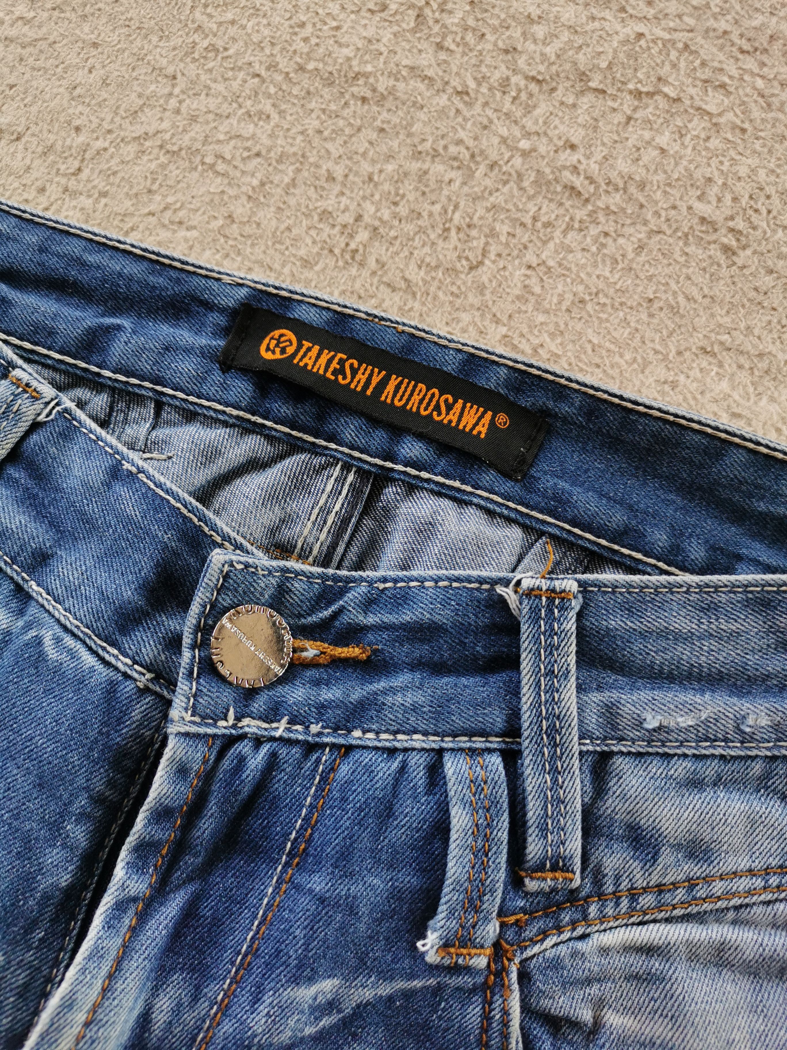 Takeshy Kurosawa Takeshy Kurosawa Slim Straight Jeans Made In Italy Size US 30 / EU 46 - 3 Thumbnail