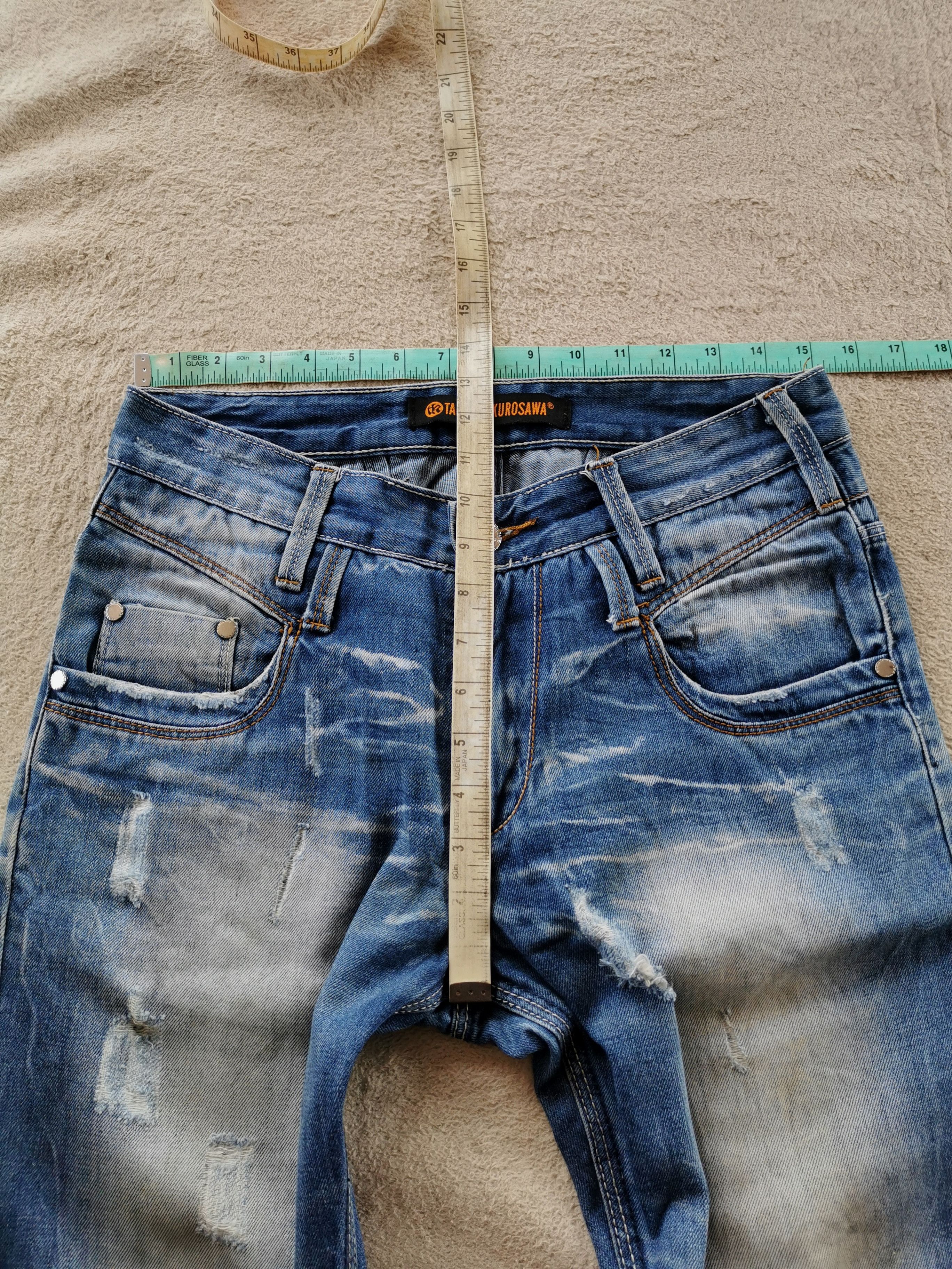 Takeshy Kurosawa Takeshy Kurosawa Slim Straight Jeans Made In Italy Size US 30 / EU 46 - 8 Thumbnail