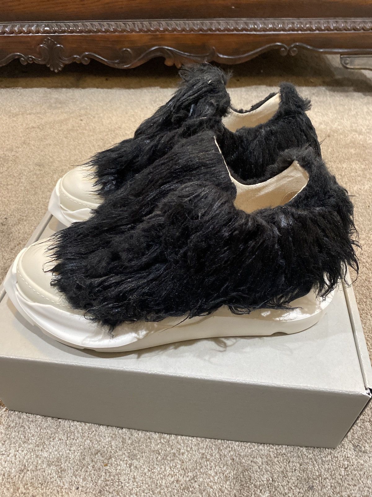 Rick Owens × Rick Owens Drkshdw Rick Owens Drkshdw Yeti Faux