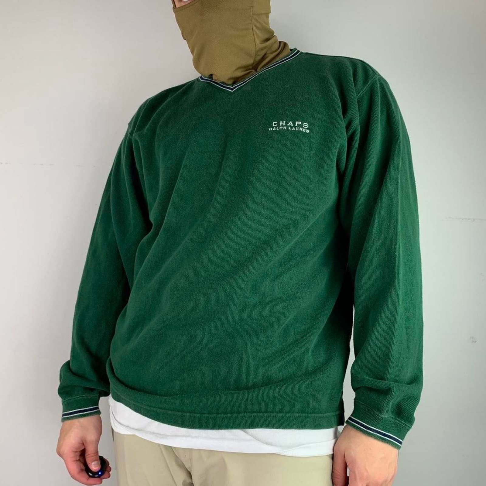 Chaps Vintage 90s Chaps Ralph Lauren Sweater Size US L / EU 52-54 / 3 - 1 Preview