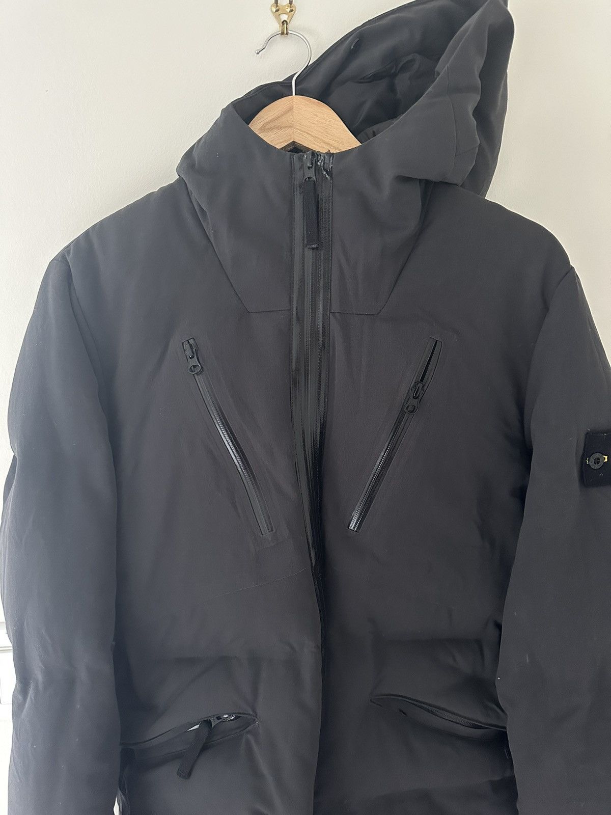 Stone Island 41932 Water Repellent Wool Down Filled Jacket size medium Grailed