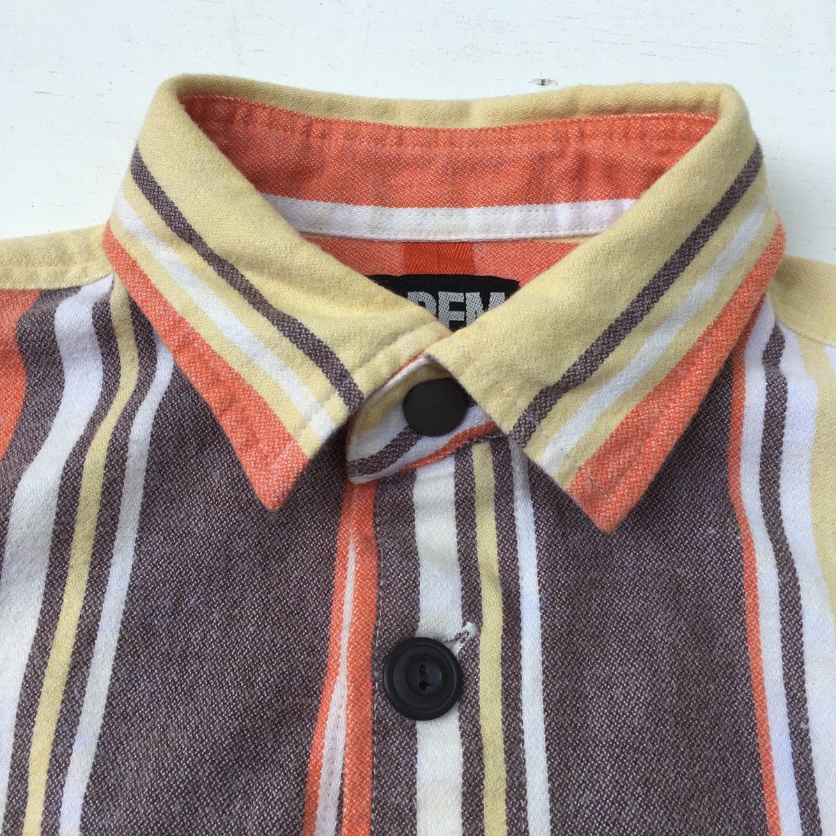 Flannel × Japanese Brand × PPFM PPFM FLANNEL STRIPED SHIRT Size US M / EU 48-50 / 2 - 6 Thumbnail