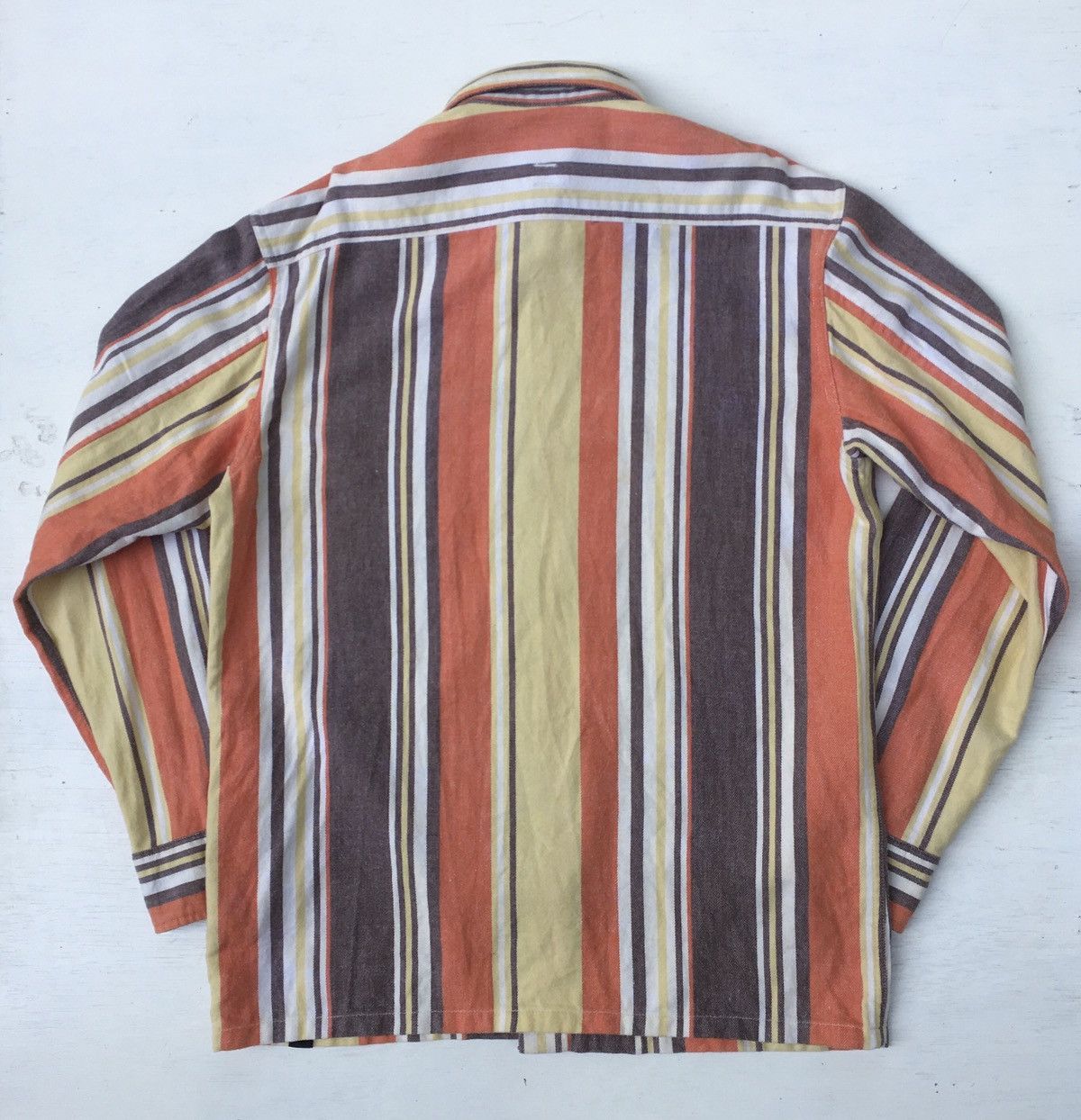 Flannel × Japanese Brand × PPFM PPFM FLANNEL STRIPED SHIRT Size US M / EU 48-50 / 2 - 12 Thumbnail