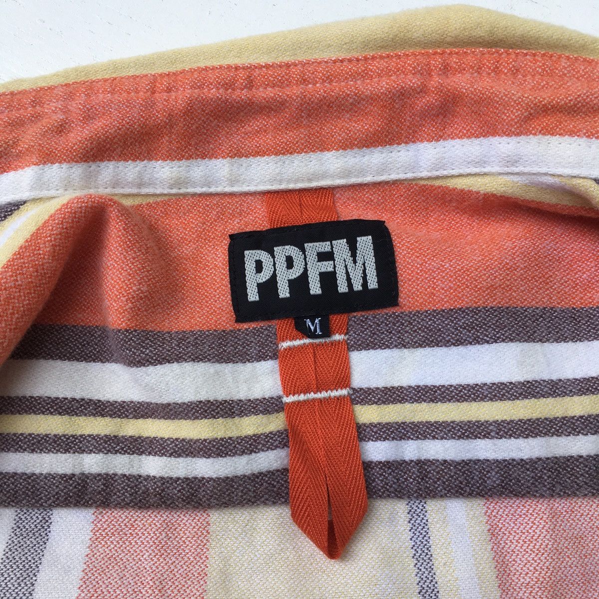 Flannel × Japanese Brand × PPFM PPFM FLANNEL STRIPED SHIRT Size US M / EU 48-50 / 2 - 2 Thumbnail