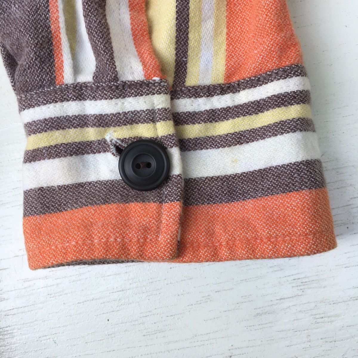 Flannel × Japanese Brand × PPFM PPFM FLANNEL STRIPED SHIRT Size US M / EU 48-50 / 2 - 14 Thumbnail