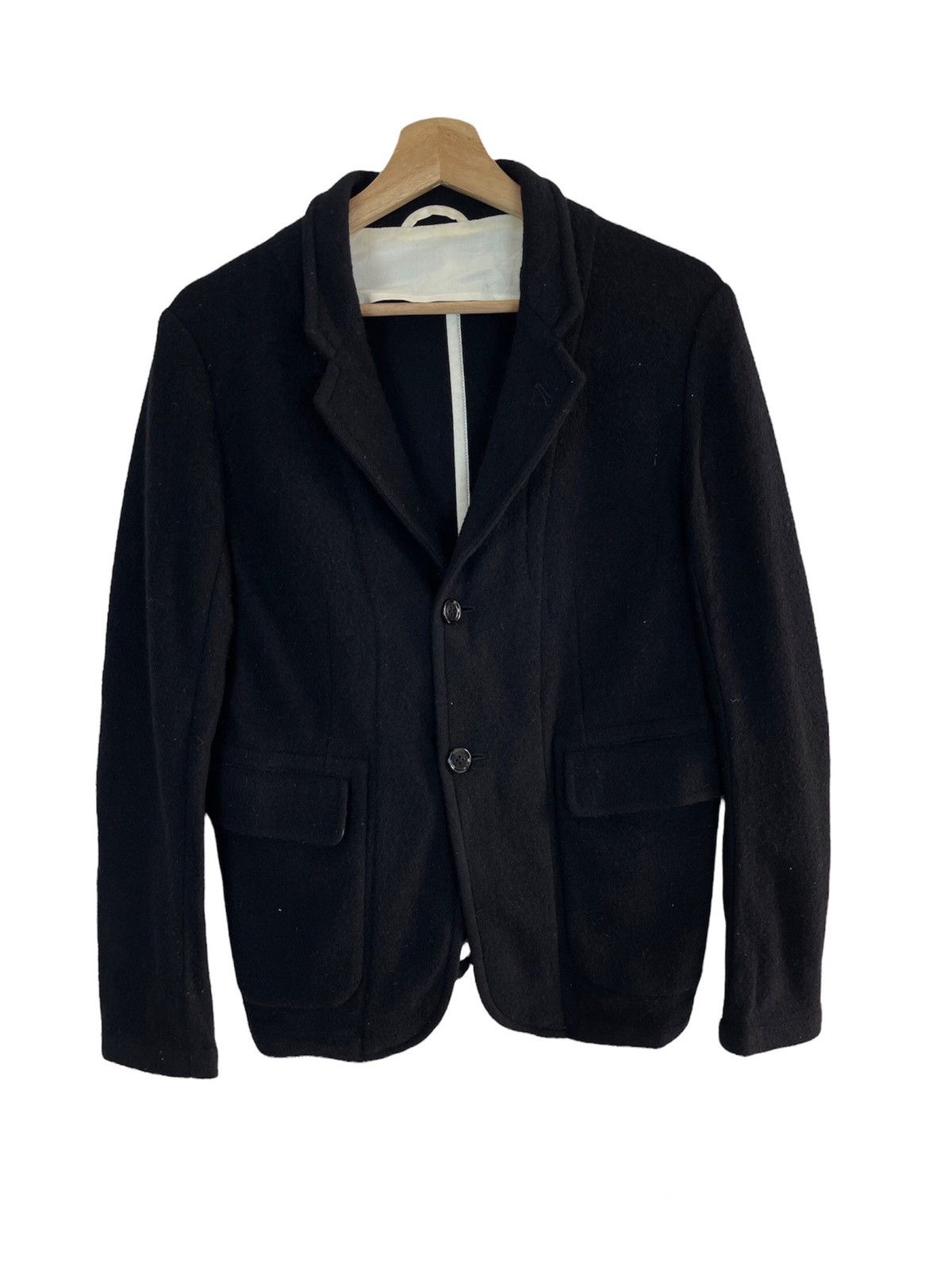 MasterPiece × SCYE Vintage Black SCYE Wool Jacket Outwear MSTPC Size US M / EU 48-50 / 2 - 1 Thumbnail