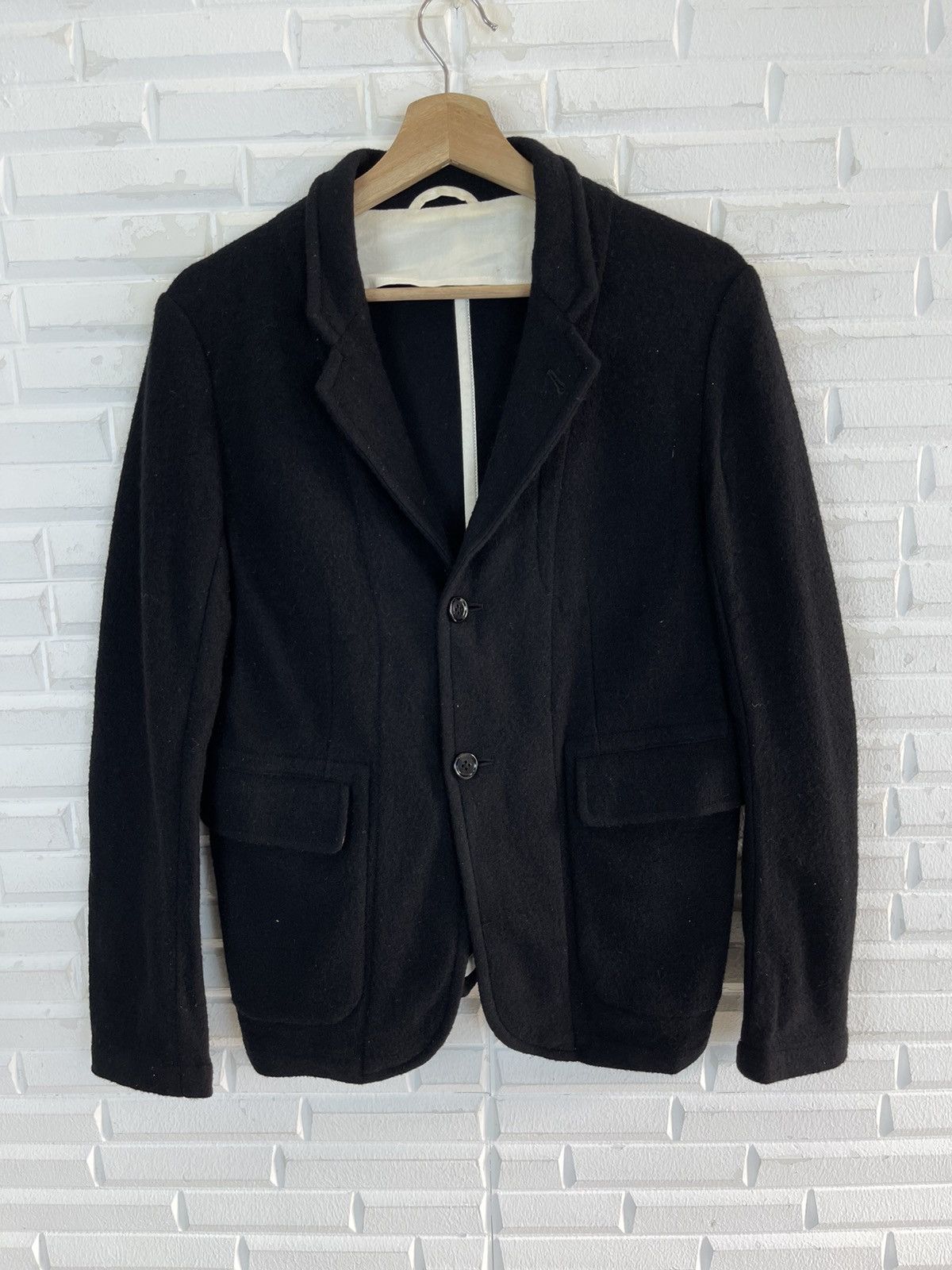 MasterPiece × SCYE Vintage Black SCYE Wool Jacket Outwear MSTPC Size US M / EU 48-50 / 2 - 2 Thumbnail