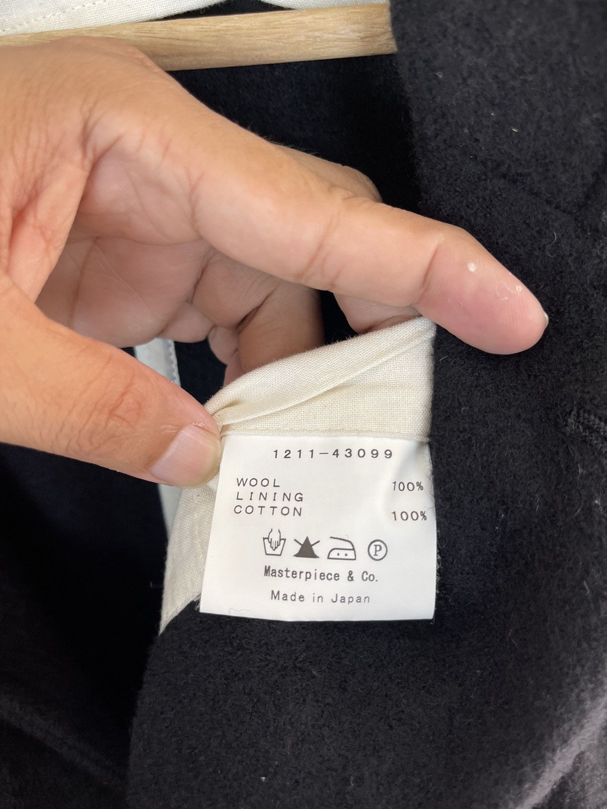 MasterPiece × SCYE Vintage Black SCYE Wool Jacket Outwear MSTPC Size US M / EU 48-50 / 2 - 4 Thumbnail