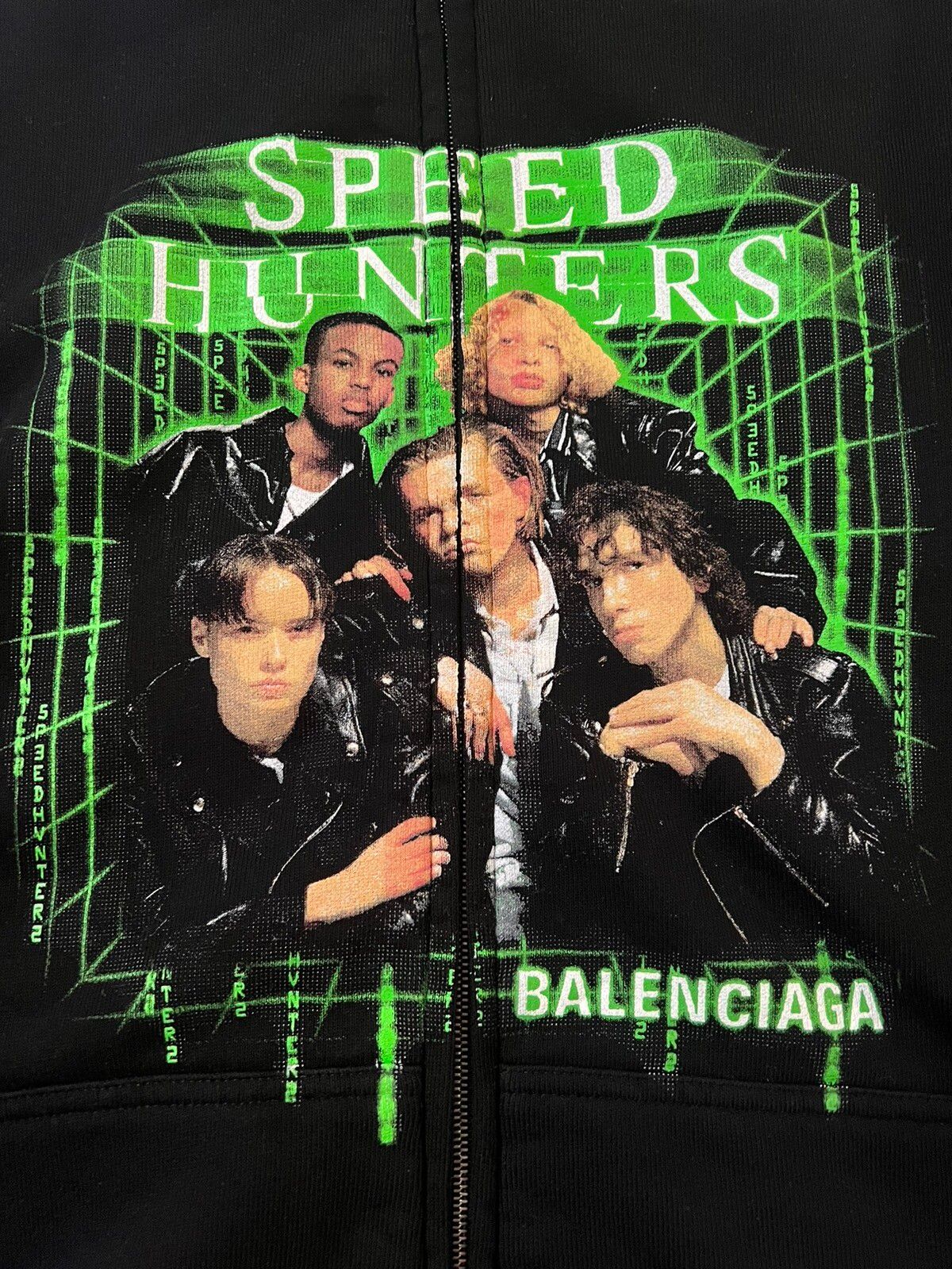 Balenciaga Balenciaga speed hunters zip up hoodie | Grailed